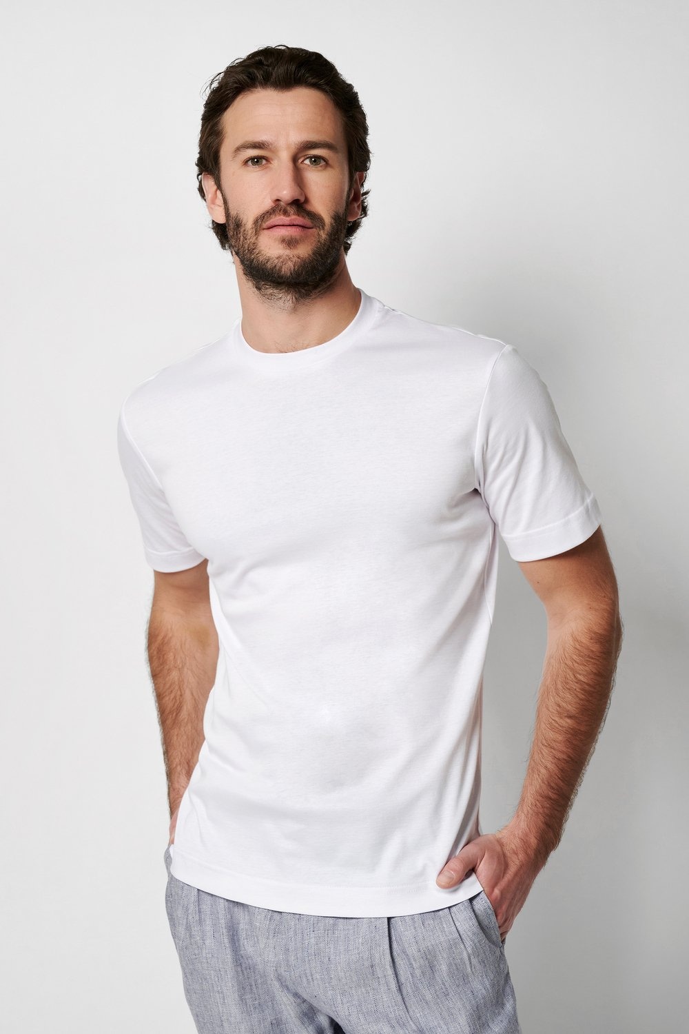 DESOTO T-Shirt "DESOTO T-Shirt Roundneck 1/2", Mit Rundhalsausschnitt günstig online kaufen