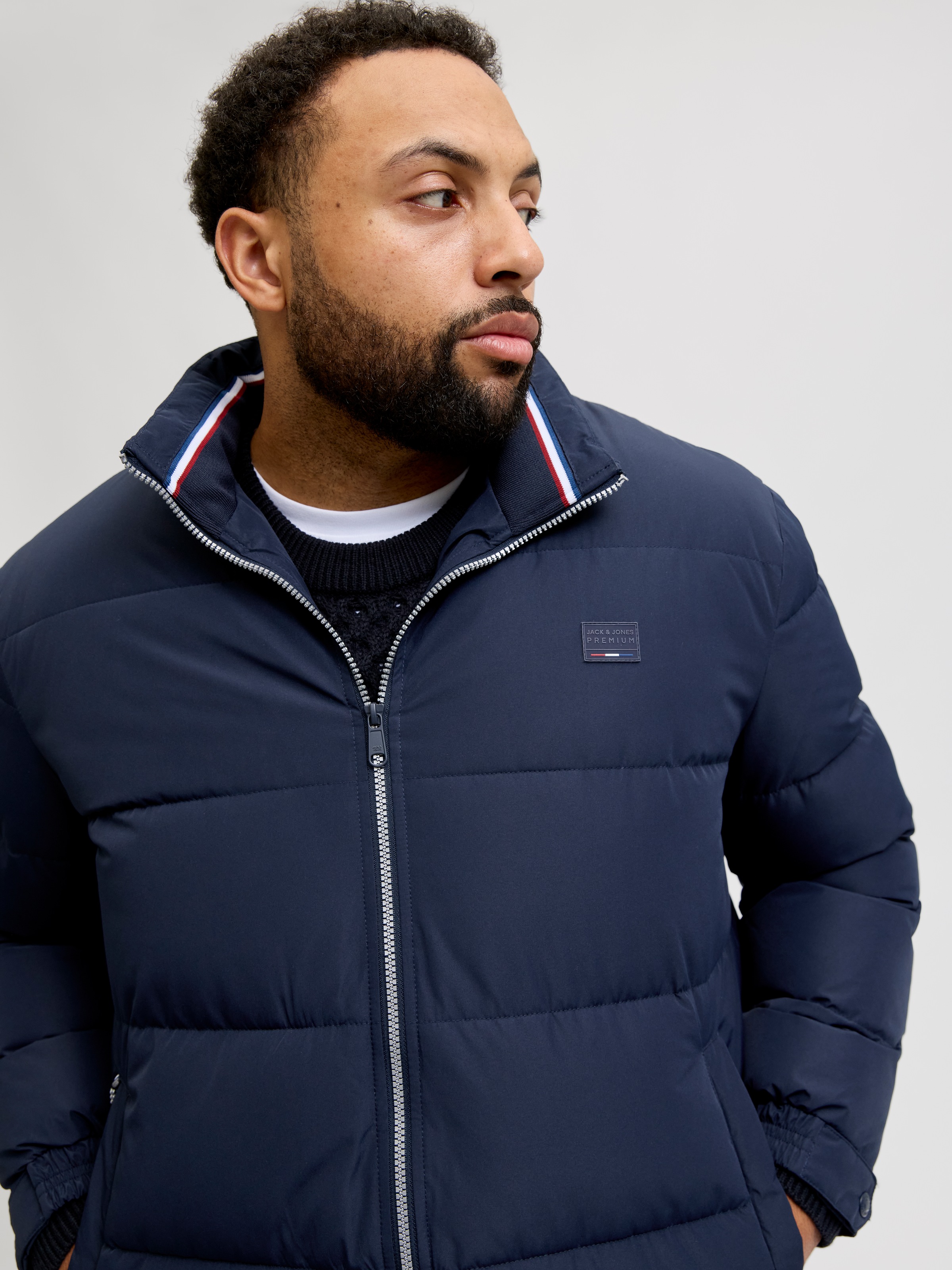 Jack & Jones PlusSize Steppjacke "JPRBLUALVES PUFFER PLS" günstig online kaufen