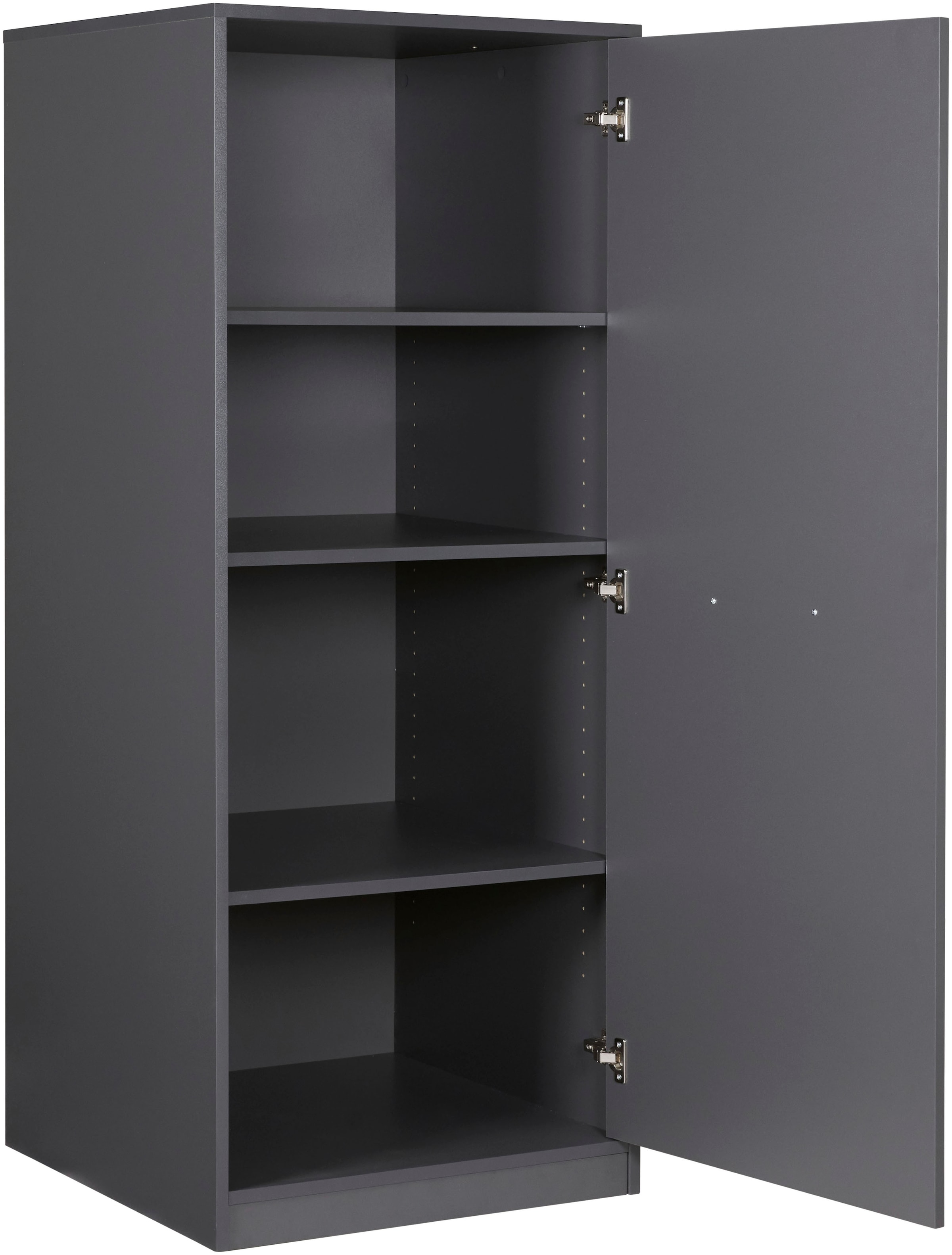Inter Link Mehrzweckschrank »Norela, 2-tlg. Haushaltsschrank, inkl. Kleiderstange, 67 x 68 x 208 cm« 1 Stk. tlg. Hauswirtschaftsraum, höhenverstellbare Füße und Einlegeböden