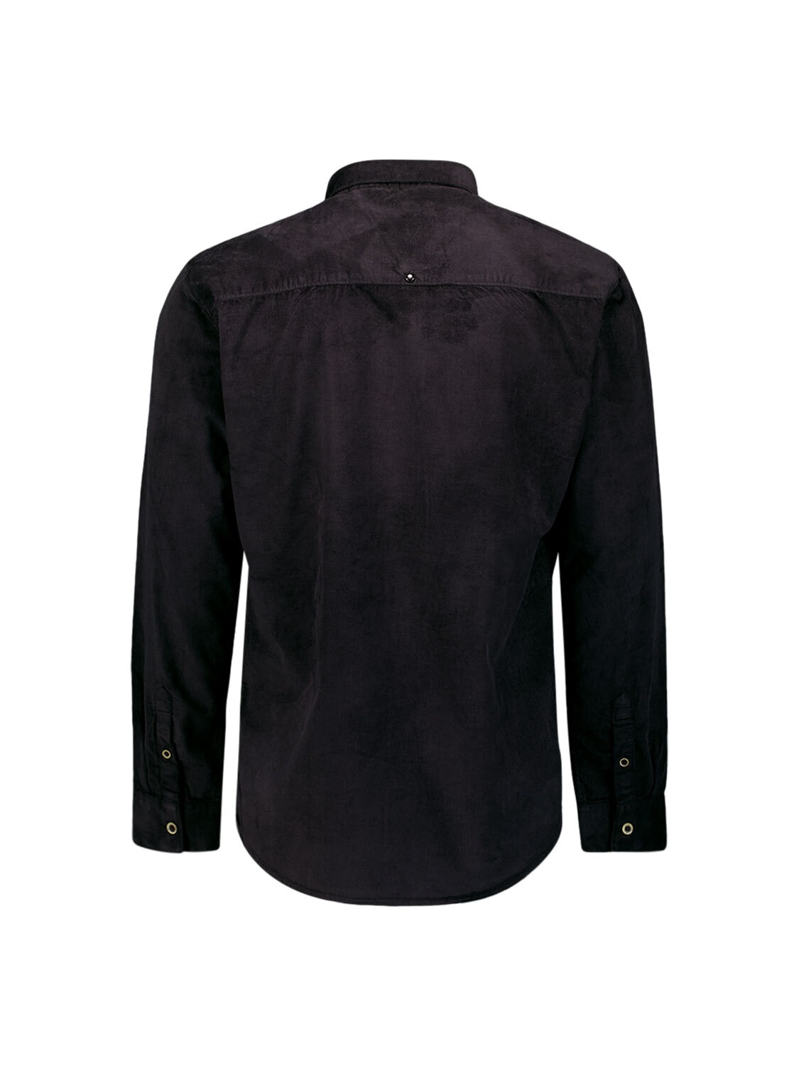 NO EXCESS Langarmhemd »No Excess Cordhemd Shirt Solid Fine Herringbone«
