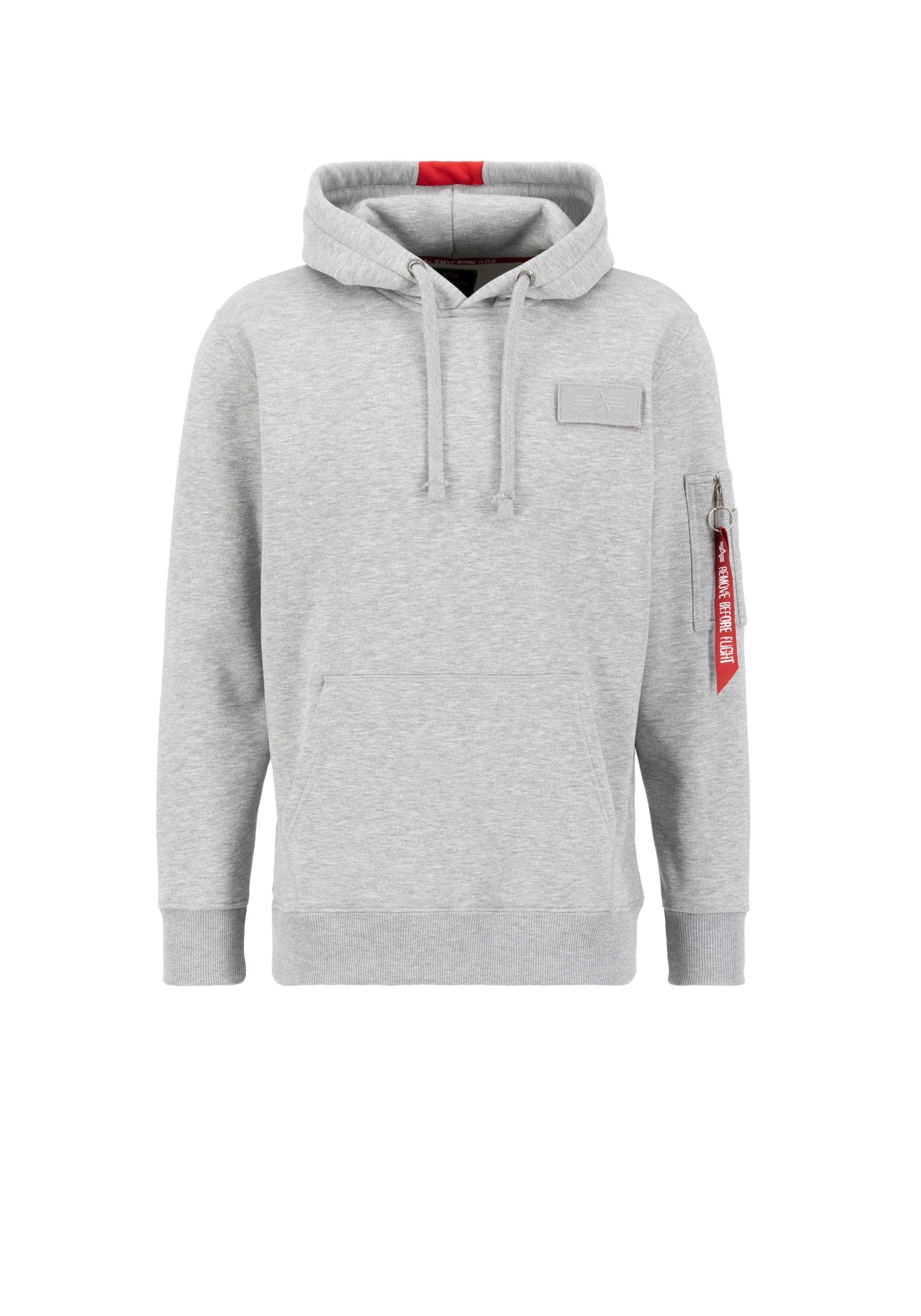 Alpha industries hoodie red stripe online