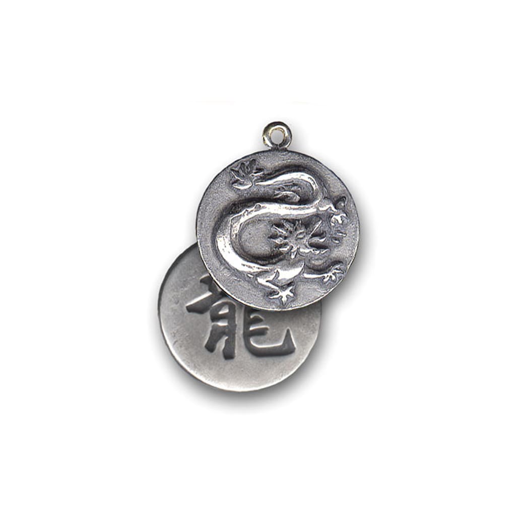 Adelia´s Amulett »Anhänger Feng Shui Glücksbringer« Der Drache Ein Beschützer er verleiht Kraft und Mut