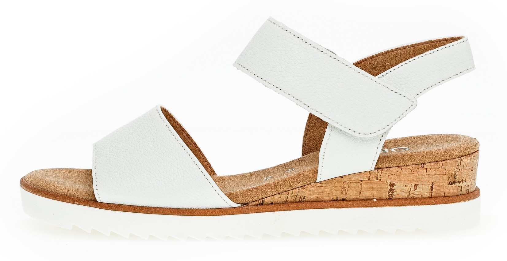 Thumbnail - Gabor Sandalette "GENUA", Sommerschuh, Sandale, Keilabsatz, mit Klettverschluss, Weite G