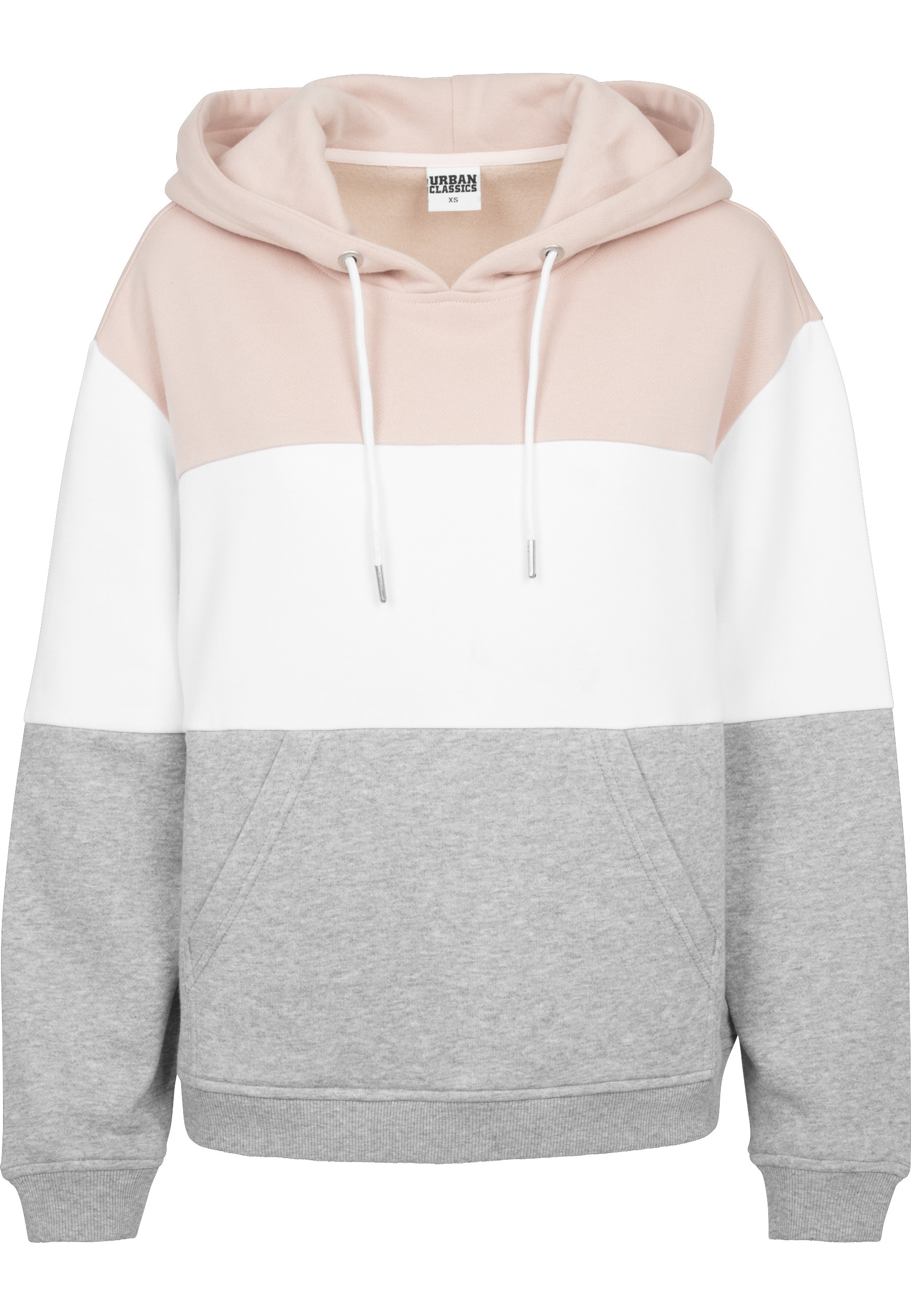 URBAN CLASSICS Sweatshirt "Urban Classics Damen Ladies Oversize 3-Tone Hood günstig online kaufen