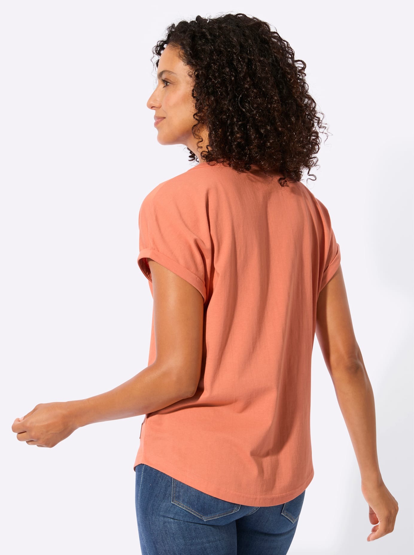 Casual Looks Rundhalsshirt "Rundhals-Shirt", 1 tlg. günstig online kaufen