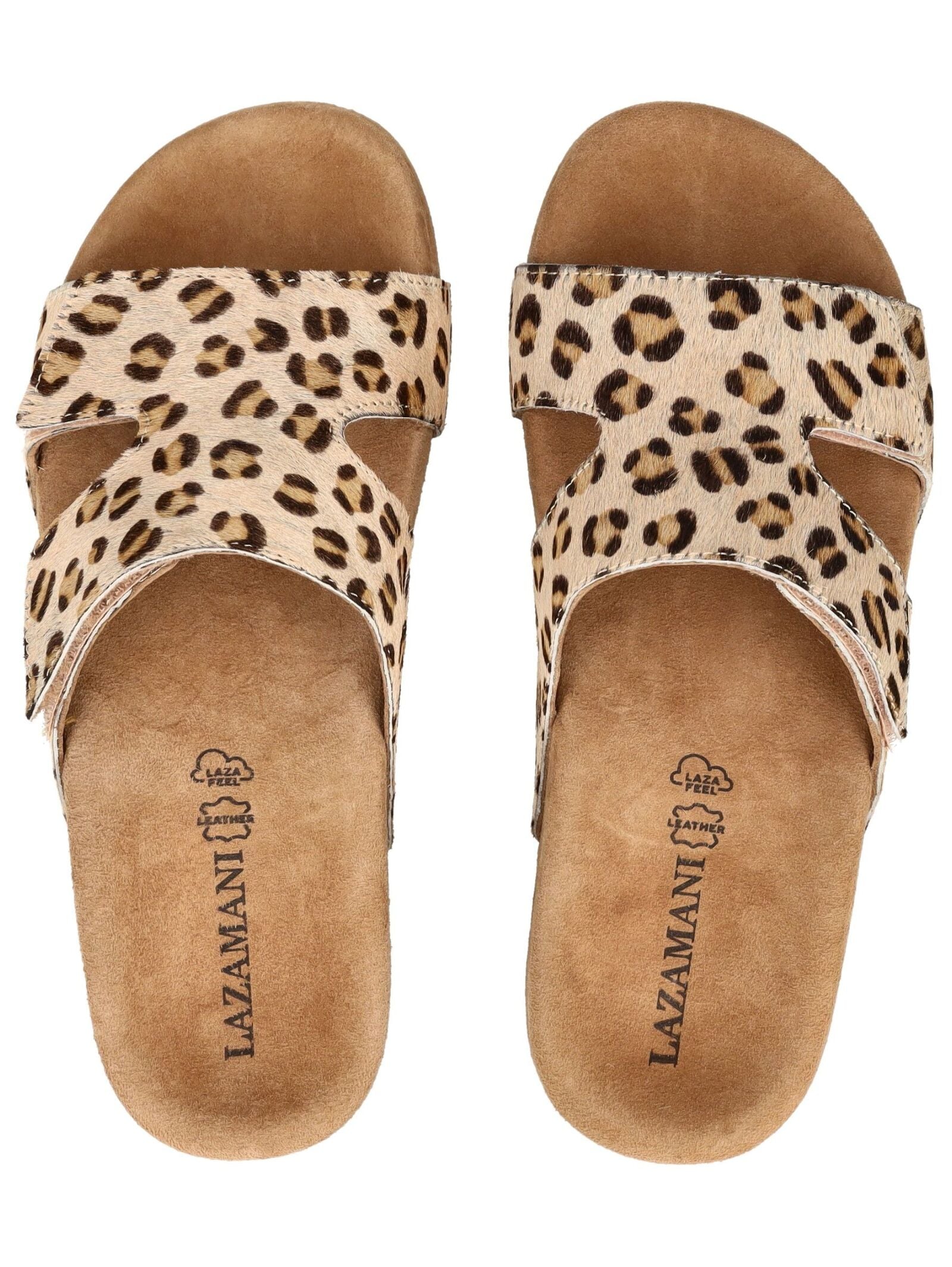 Lazamani Pantolette »Lazamani Pantoletten Leder/Textil«