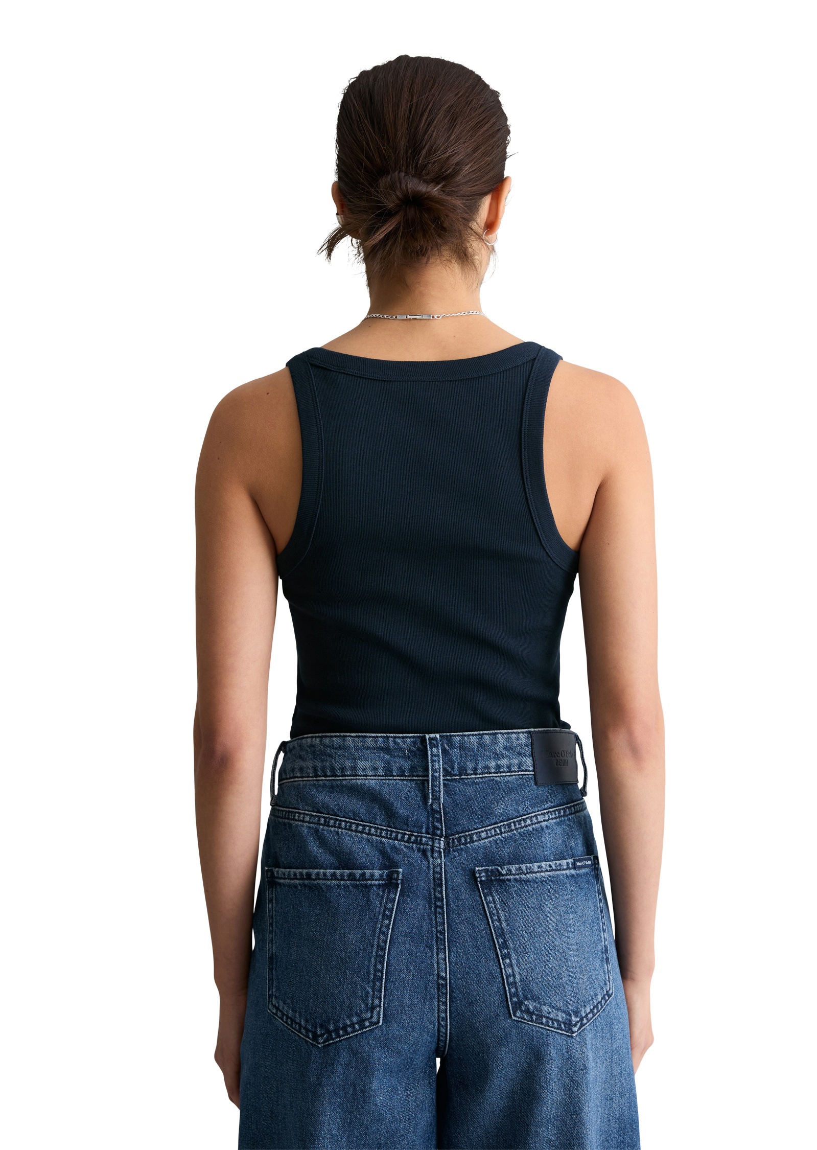 Marc O'Polo DENIM T-Shirt »aus Bio-Baumwoll-Stretchjersey«