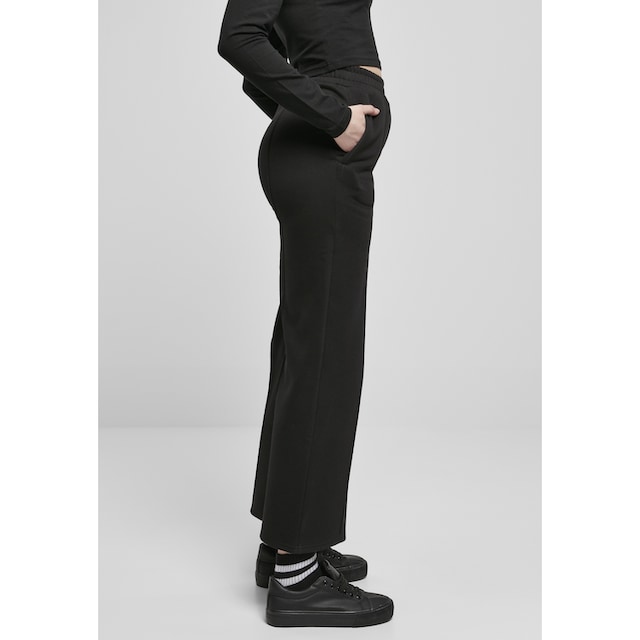 URBAN CLASSICS Stoffhose »Damen Ladies Straight Pin Tuck Sweat Pants«, (1  tlg.) für bestellen | BAUR