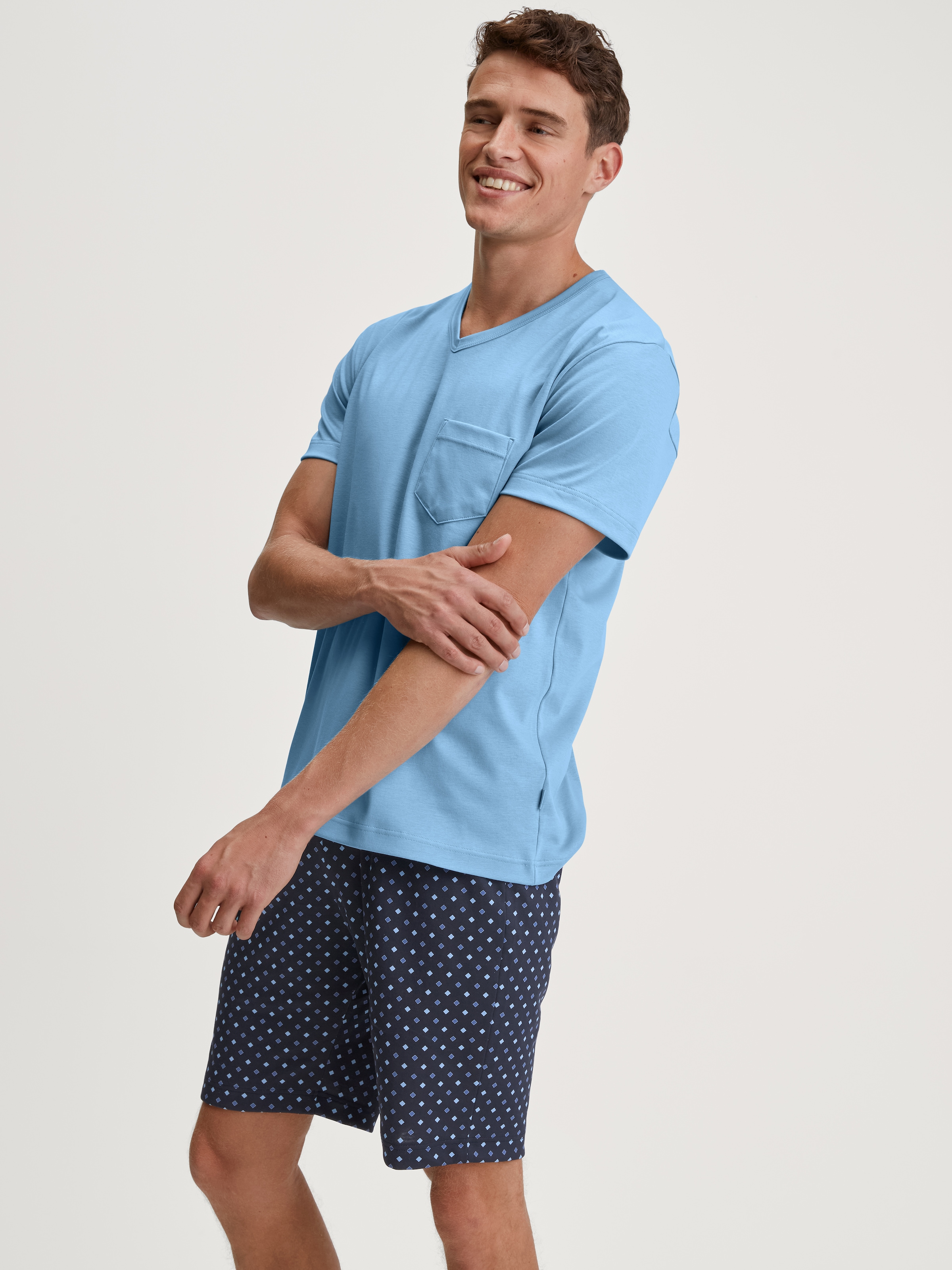 CALIDA Shorty "Relax Streamline", (2 tlg.), mit V-Ausschnitt günstig online kaufen