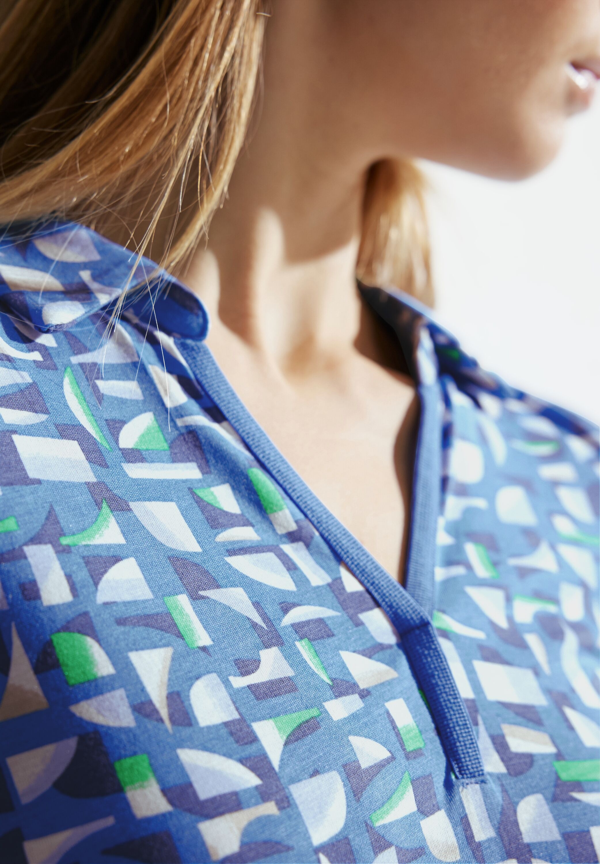Cecil Langarmshirt, mit Gummizug im Bund