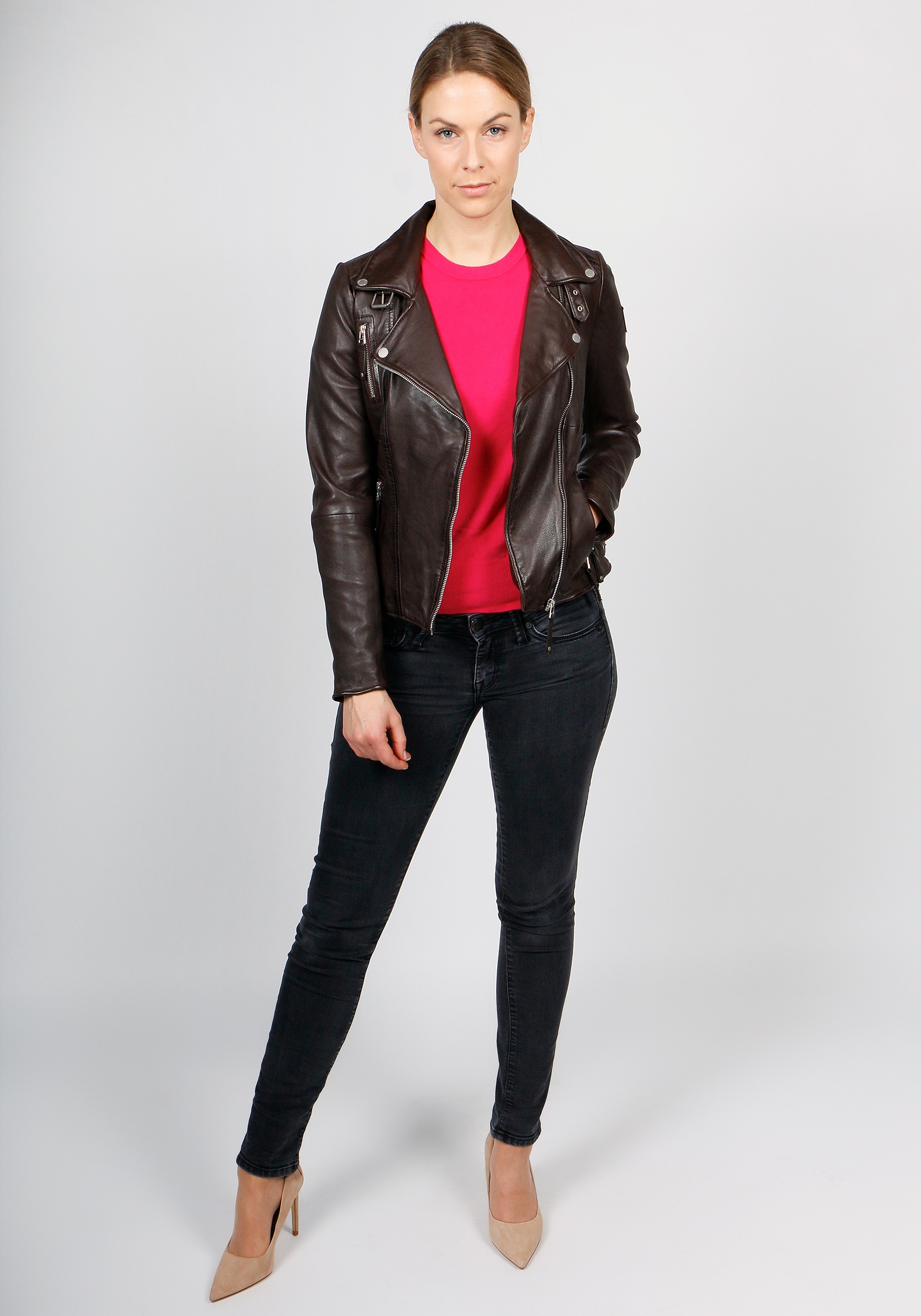 Freaky Nation Lederjacke »Biker Princess«