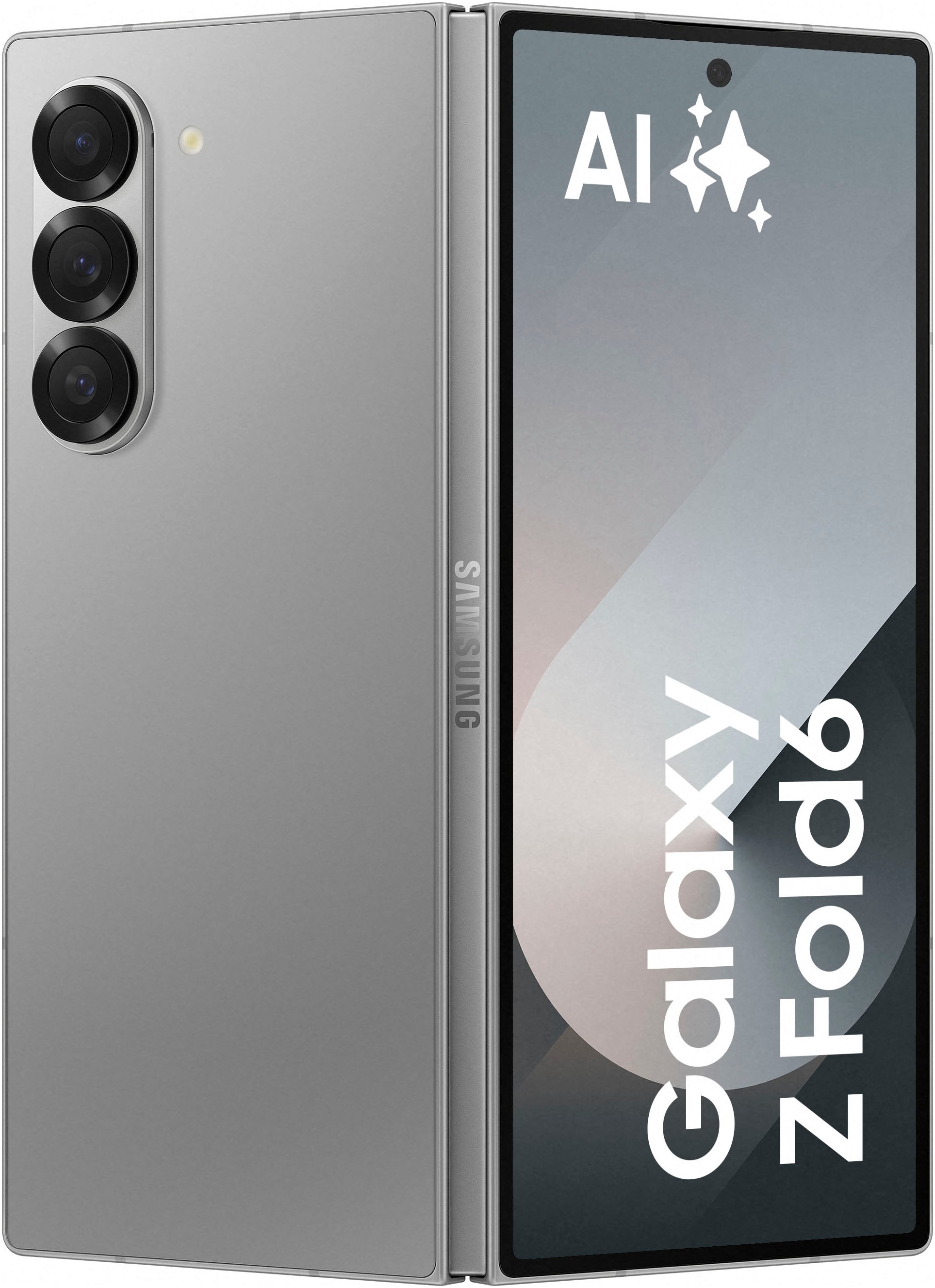 Samsung Smartphone »Galaxy Z Fold 6«, Silber, AI-Funktionen