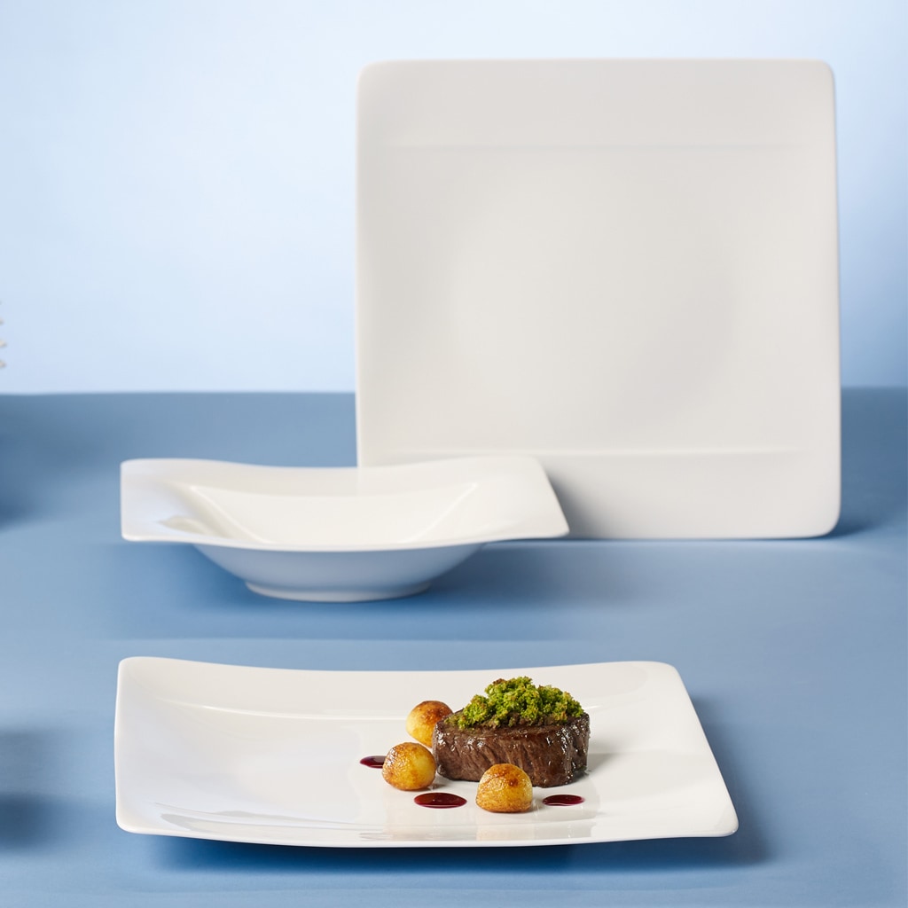 Villeroy & Boch Speiseteller »Speiseteller Modern Grace 27,4 x 27,4 cm weiß«