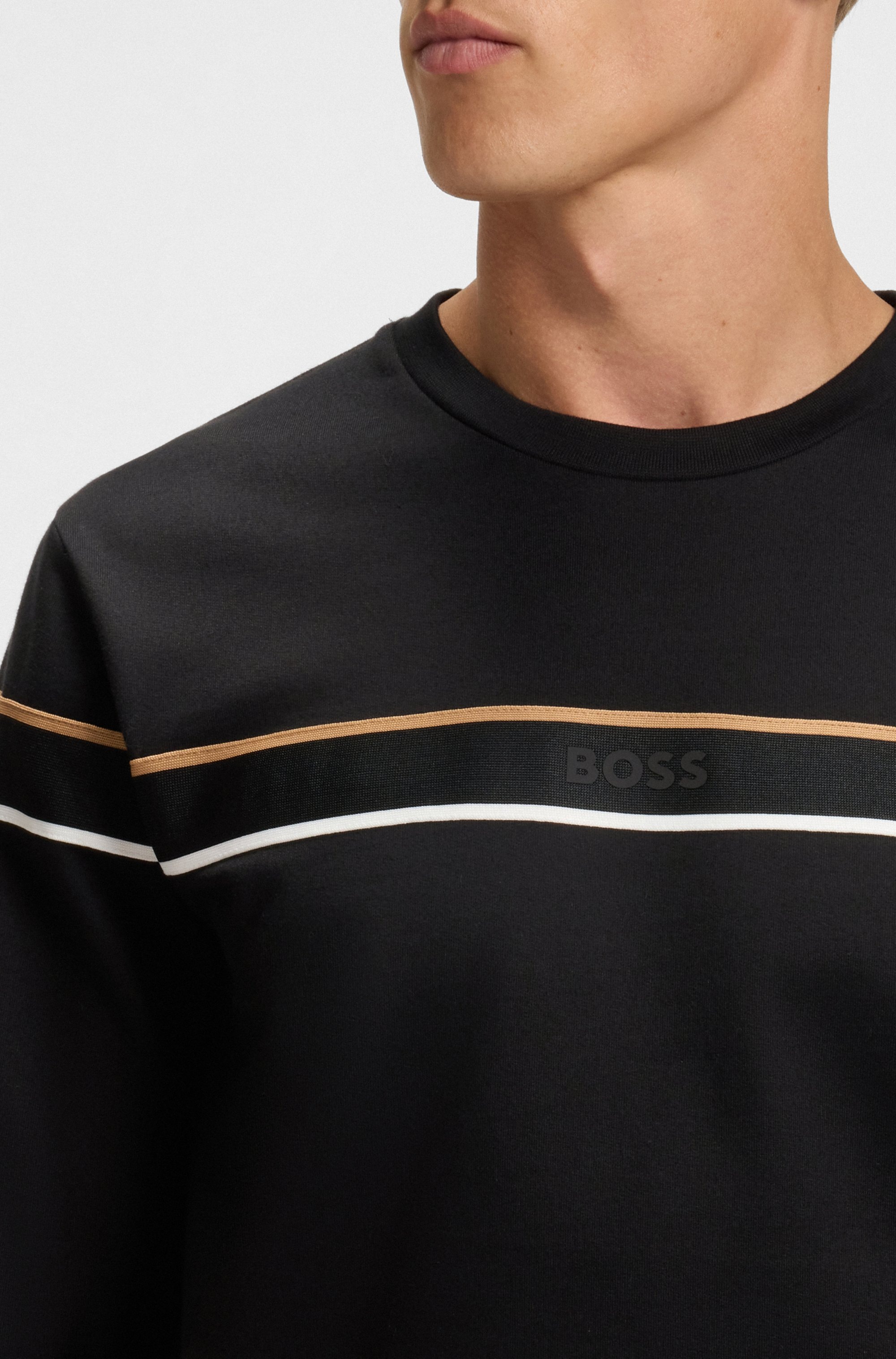 BOSS Sweatshirt "Iconic", mit Signature-Streifen günstig online kaufen