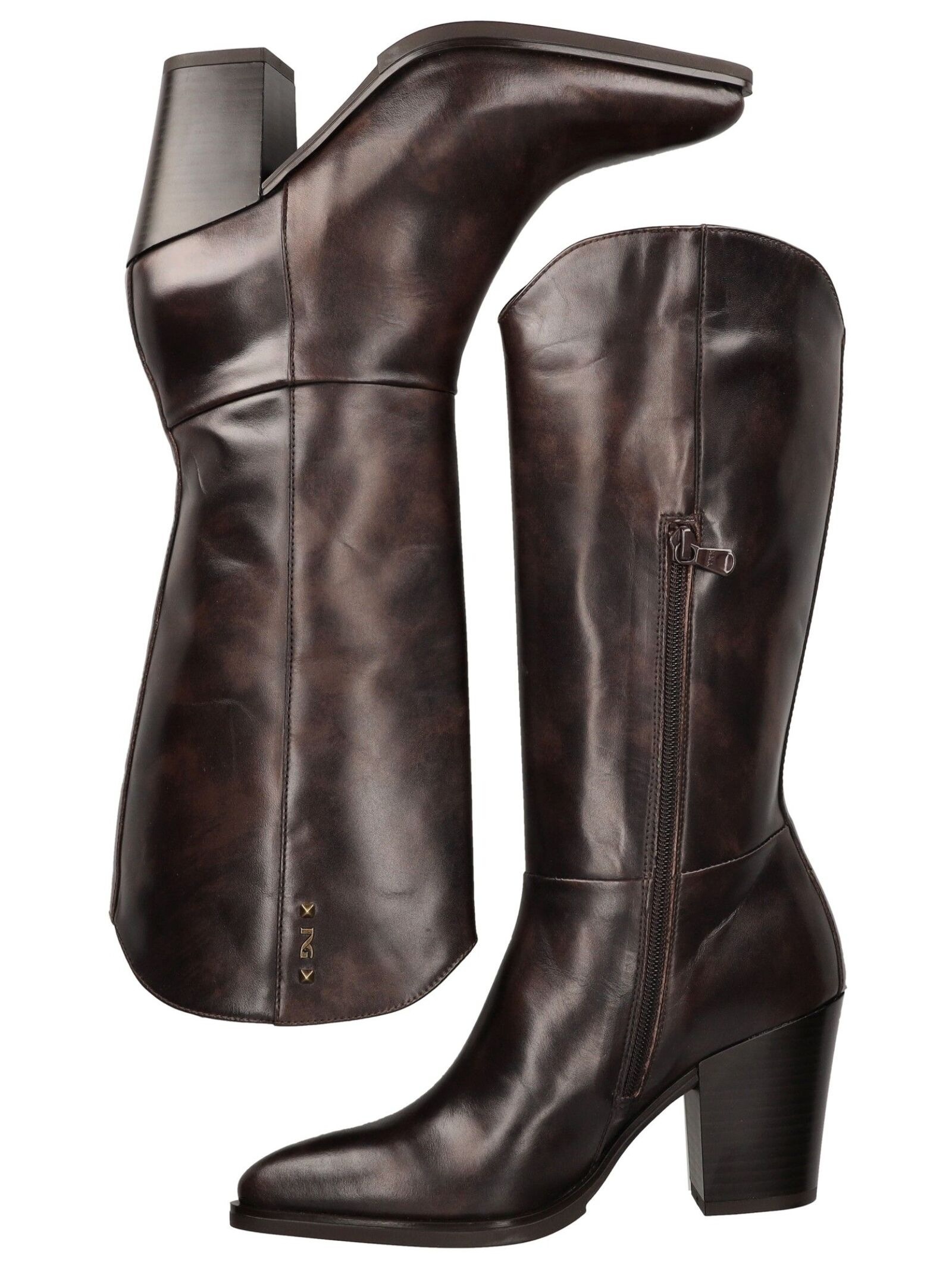 Nero Giardini High-Heel-Stiefel »Nero Giardini Stiefel Leder«