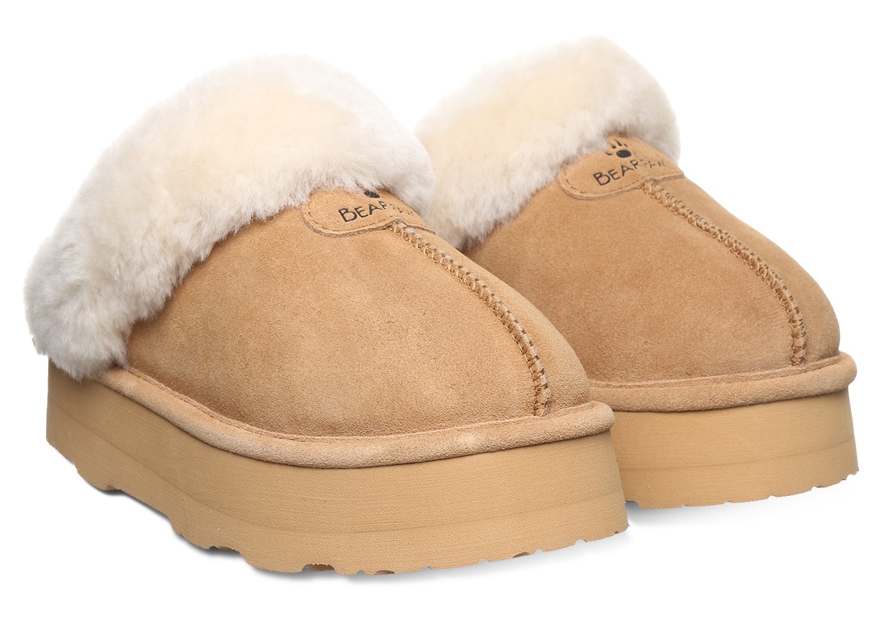 Bearpaw Hausschuh "RETRO PLATFORM LOKI", Mules, Clog, Slides mit Plateausoh günstig online kaufen