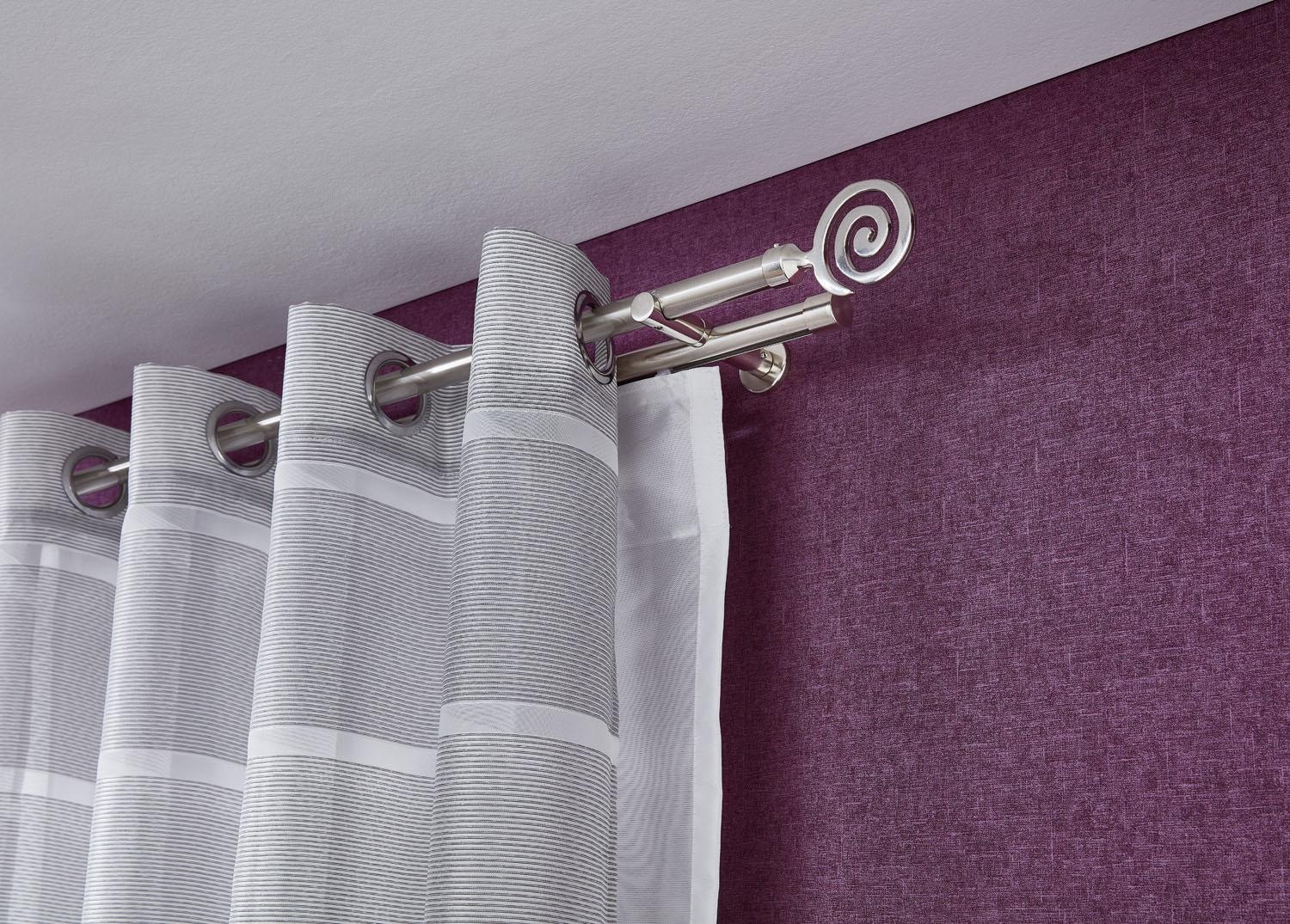 Thumbnail - Good Life Kombi-Vorhangstange "Espiral" Ø 20 mm 2 läufig-läufig Fixmaß