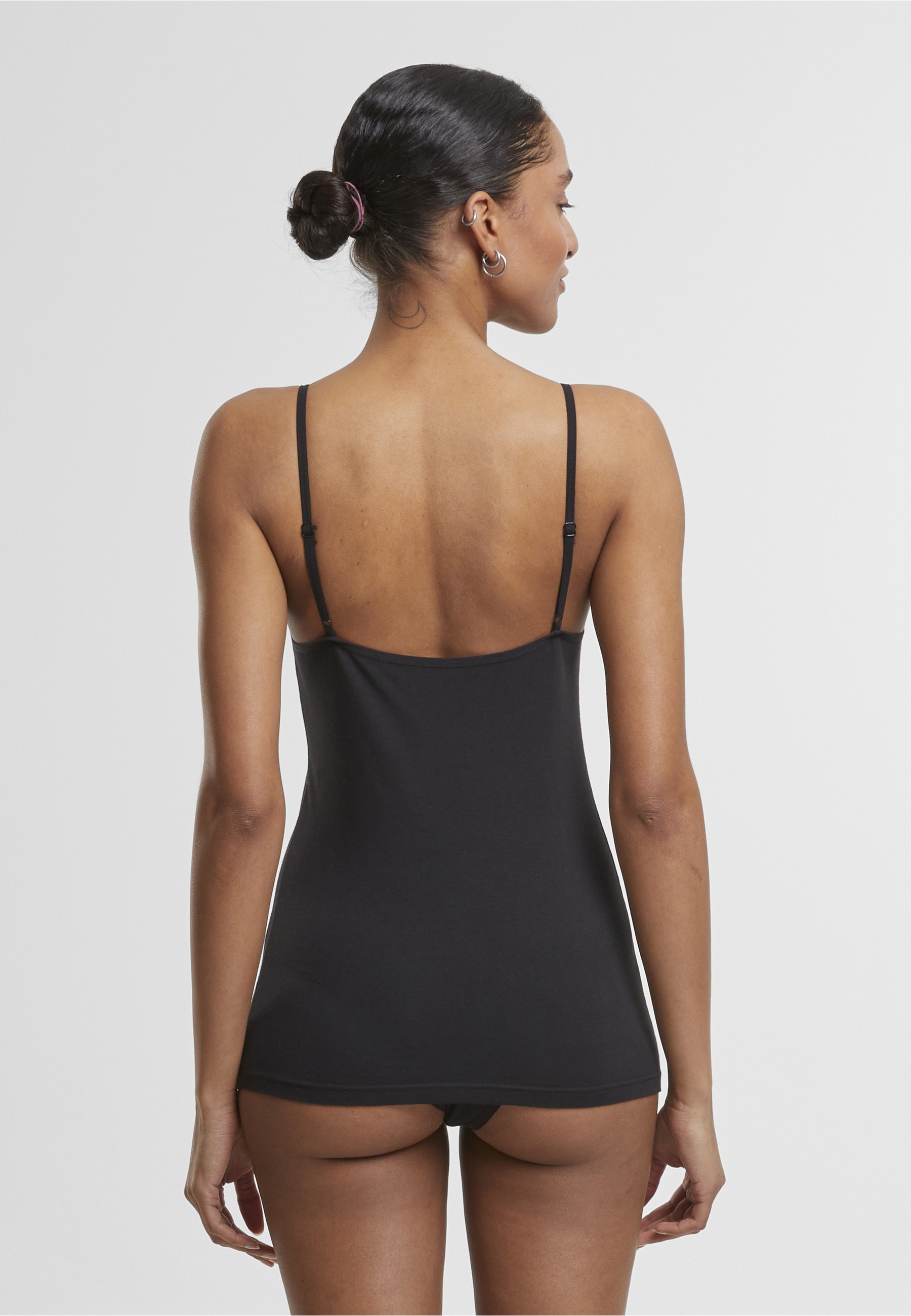 URBAN CLASSICS Muskelshirt »Urban Classics Ladies Basic Tank Top Cotton Lace 2-Pack« 1 Stk.