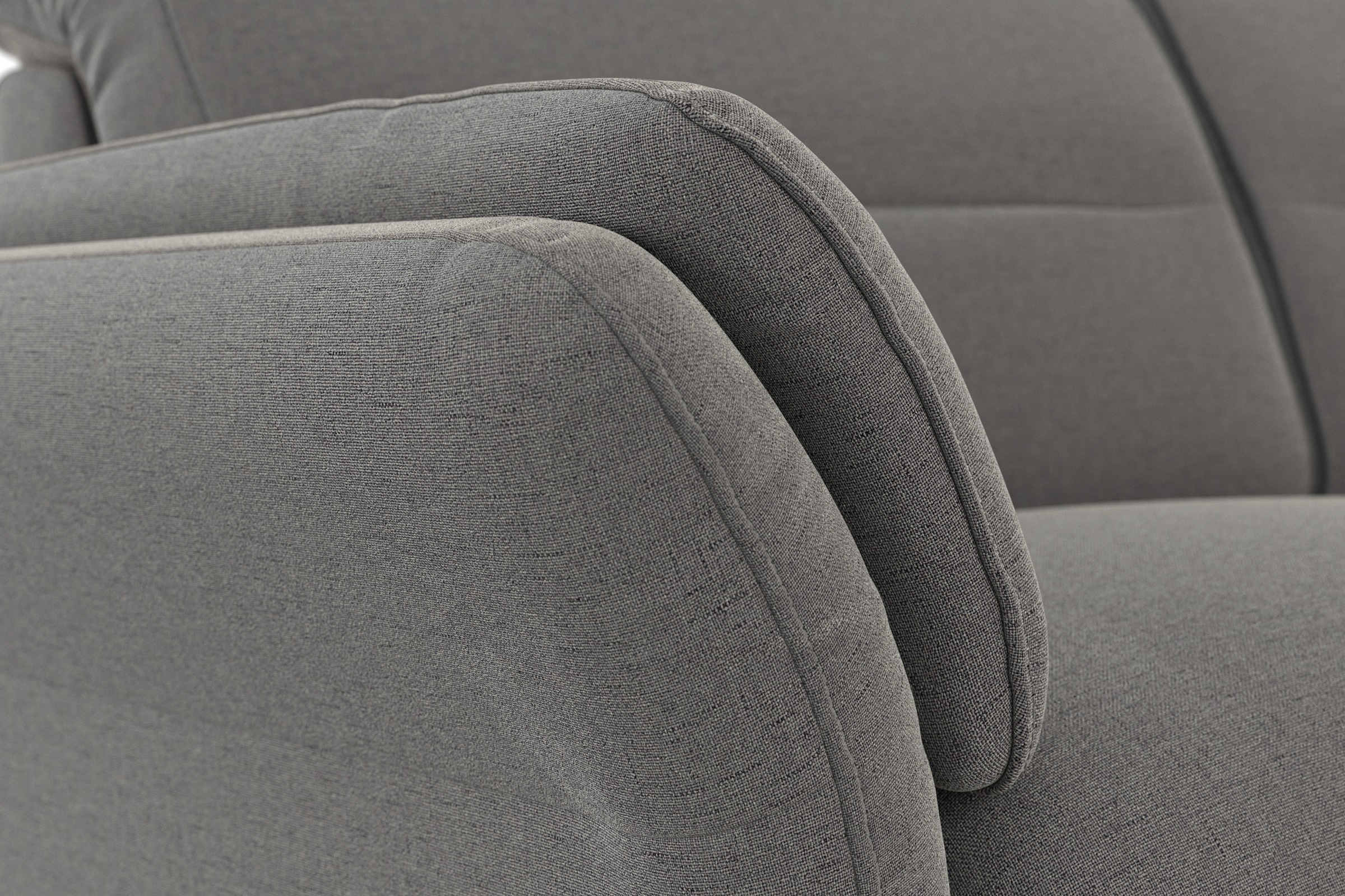 sit&more Ecksofa »Grenoble L-Form mit Federkern«, wahlweise mit Bettfunktion, Bettkasten, Arm- und Kopfteilverstellung
