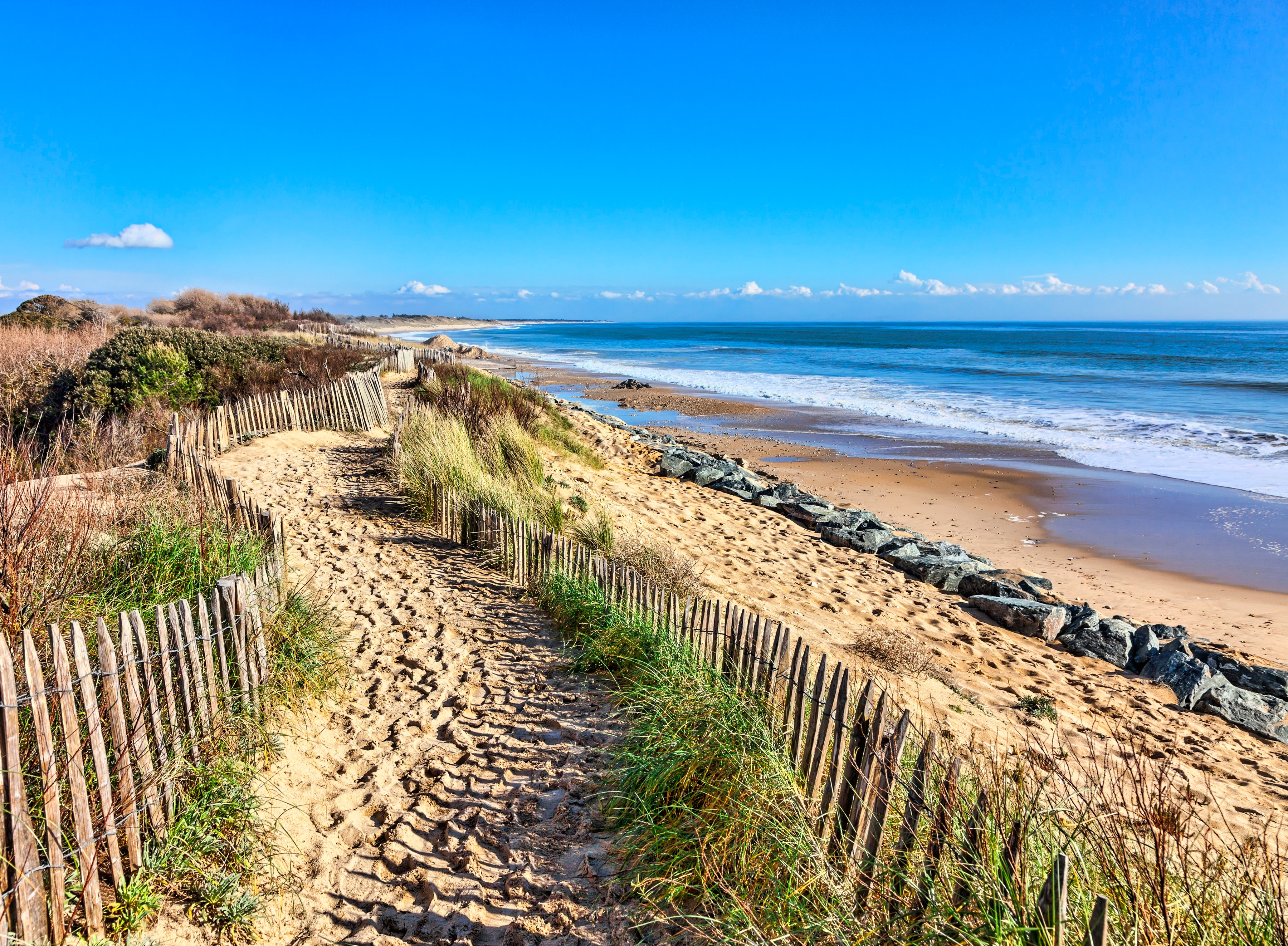 Papermoon Fototapete "Dunes in Atlantic" glatt