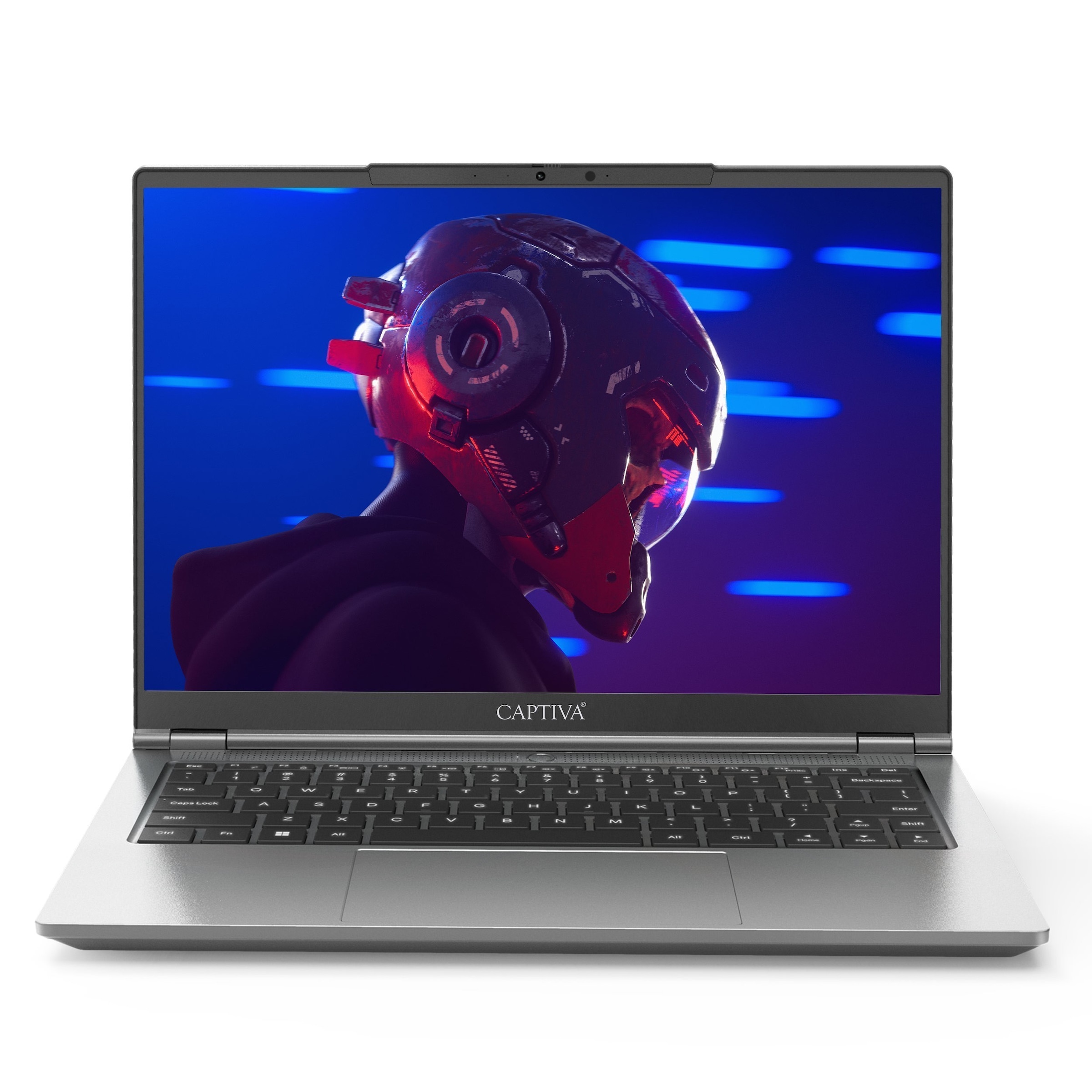 CAPTIVA Business-Notebook "Power Starter R94-481GE", 16 GB RAM 500 GB SSD, Ryzen 7, ohne Betriebssystem, silber, Notebooks