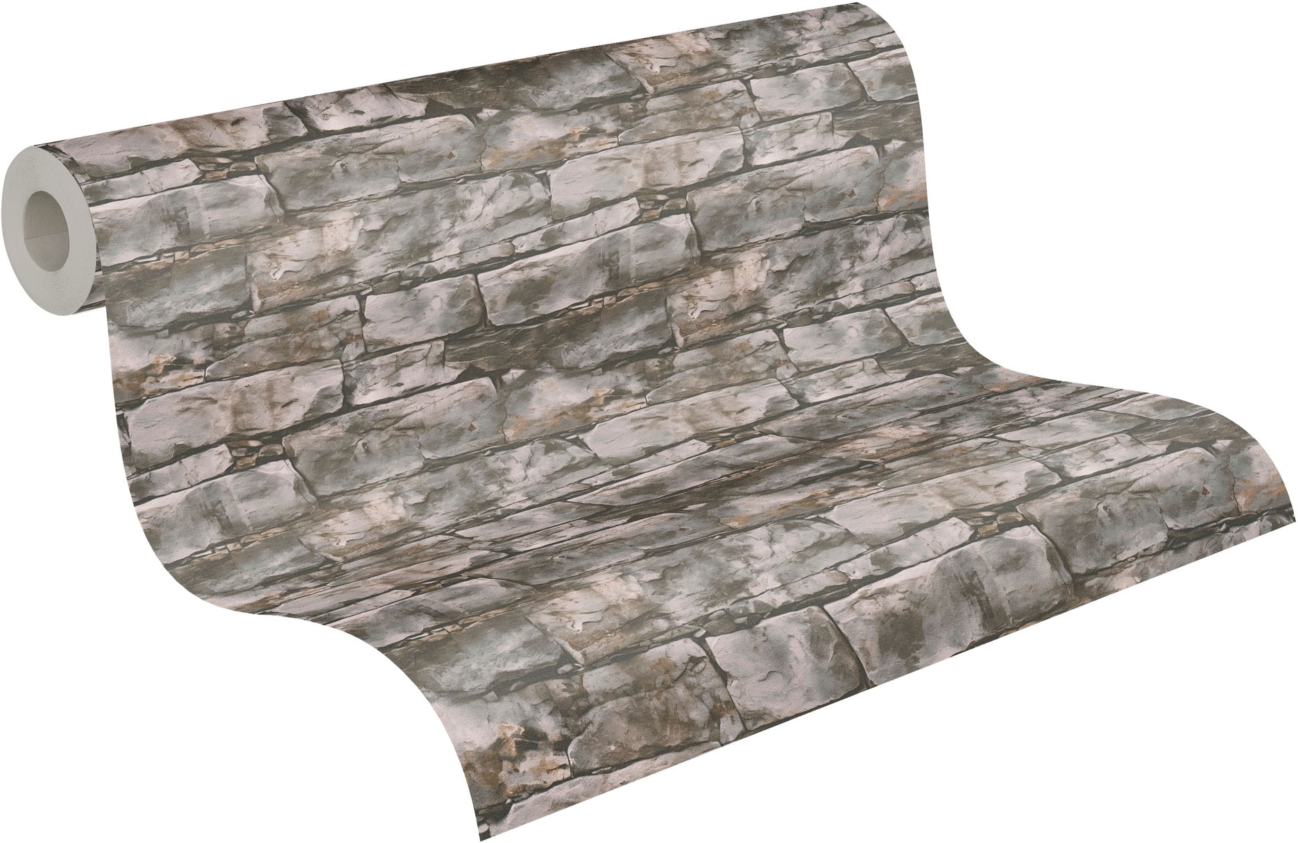 living walls Vliestapete »LIMITED – Naturstein Mauer« 3D-Optik | Steinoptik | realistisch leicht strukturiert Rustikale Natursteinwand mit realistischer Tiefenwirkung