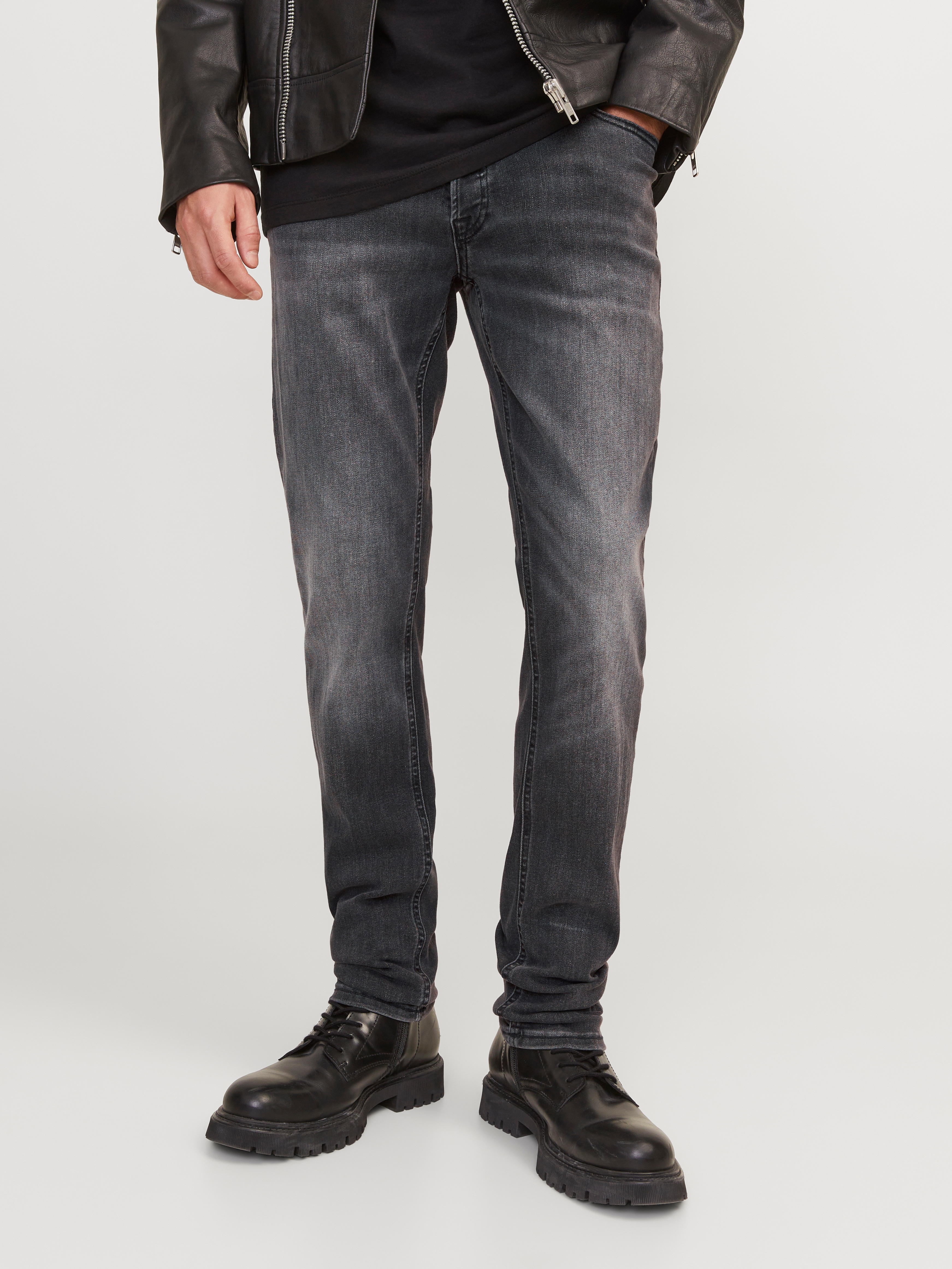 Jack & Jones Slim-fit-Jeans "JJIGLENN Slim-Fit mit Stretch und praktischer 5-Pocket-Form" Baumwollmischung, slim fit
