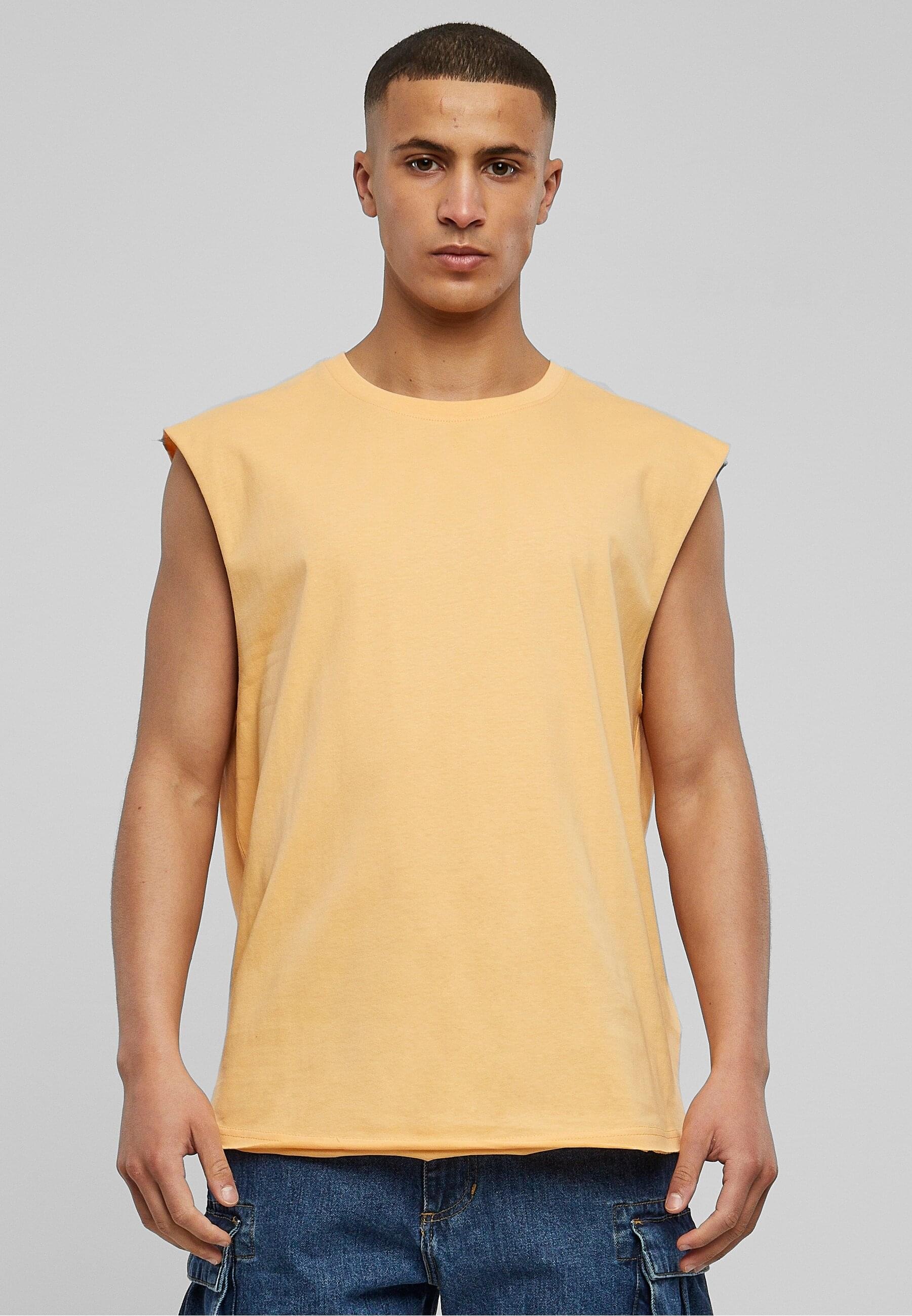 URBAN CLASSICS T-Shirt »Urban Classics Herren Open Edge Sleeveless Tee«, (1 tlg.)