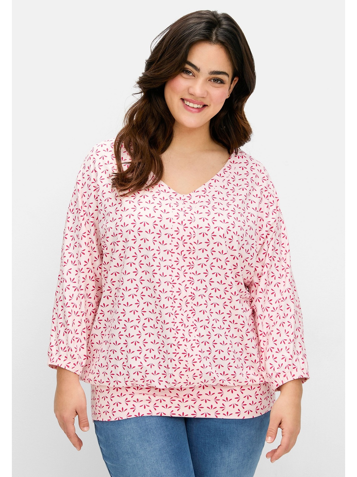 Sheego 3/4-Arm-Shirt "Große Größen" günstig online kaufen
