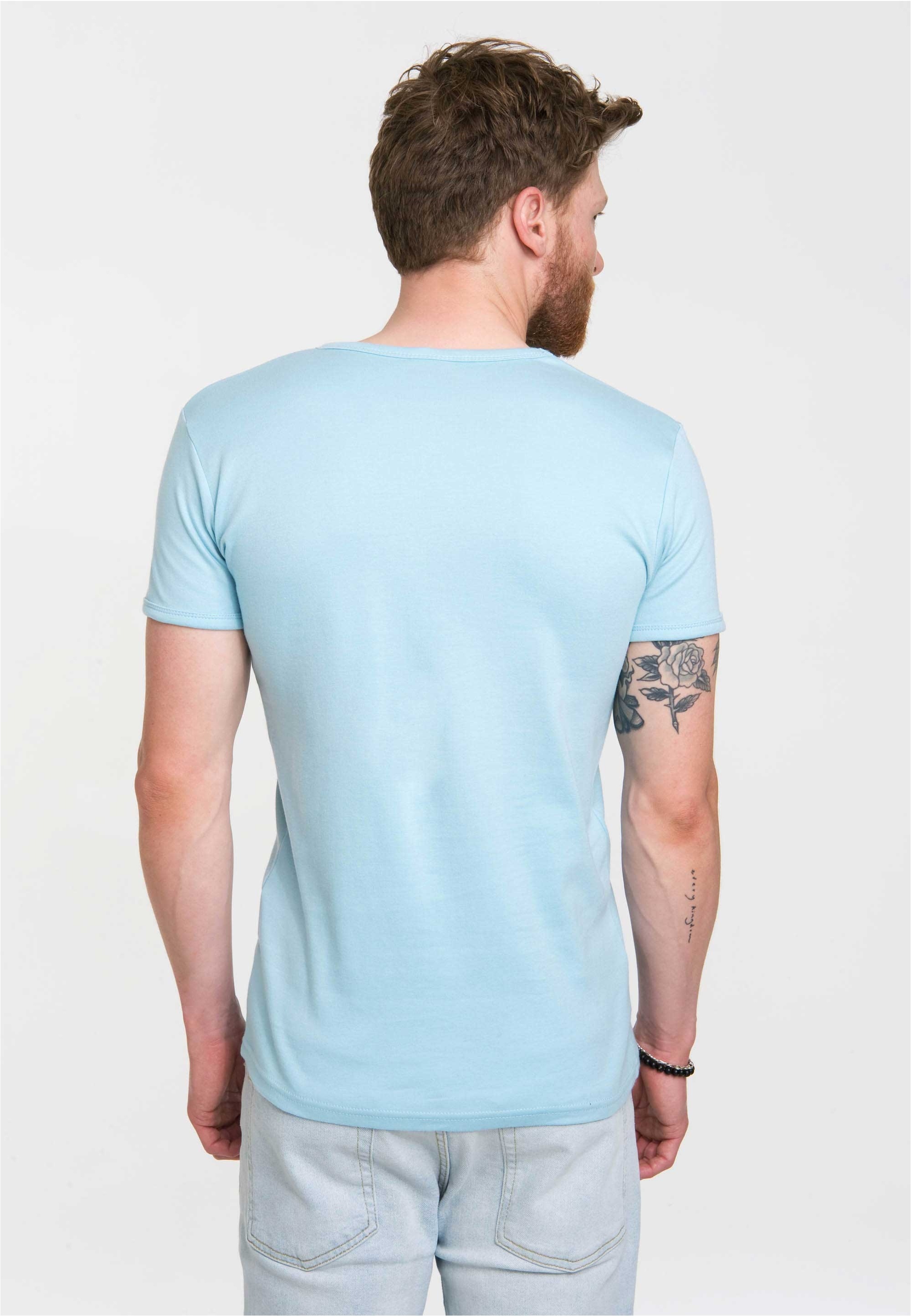 LOGOSHIRT T-Shirt »Ernie und Bert«, mit witzigem Print