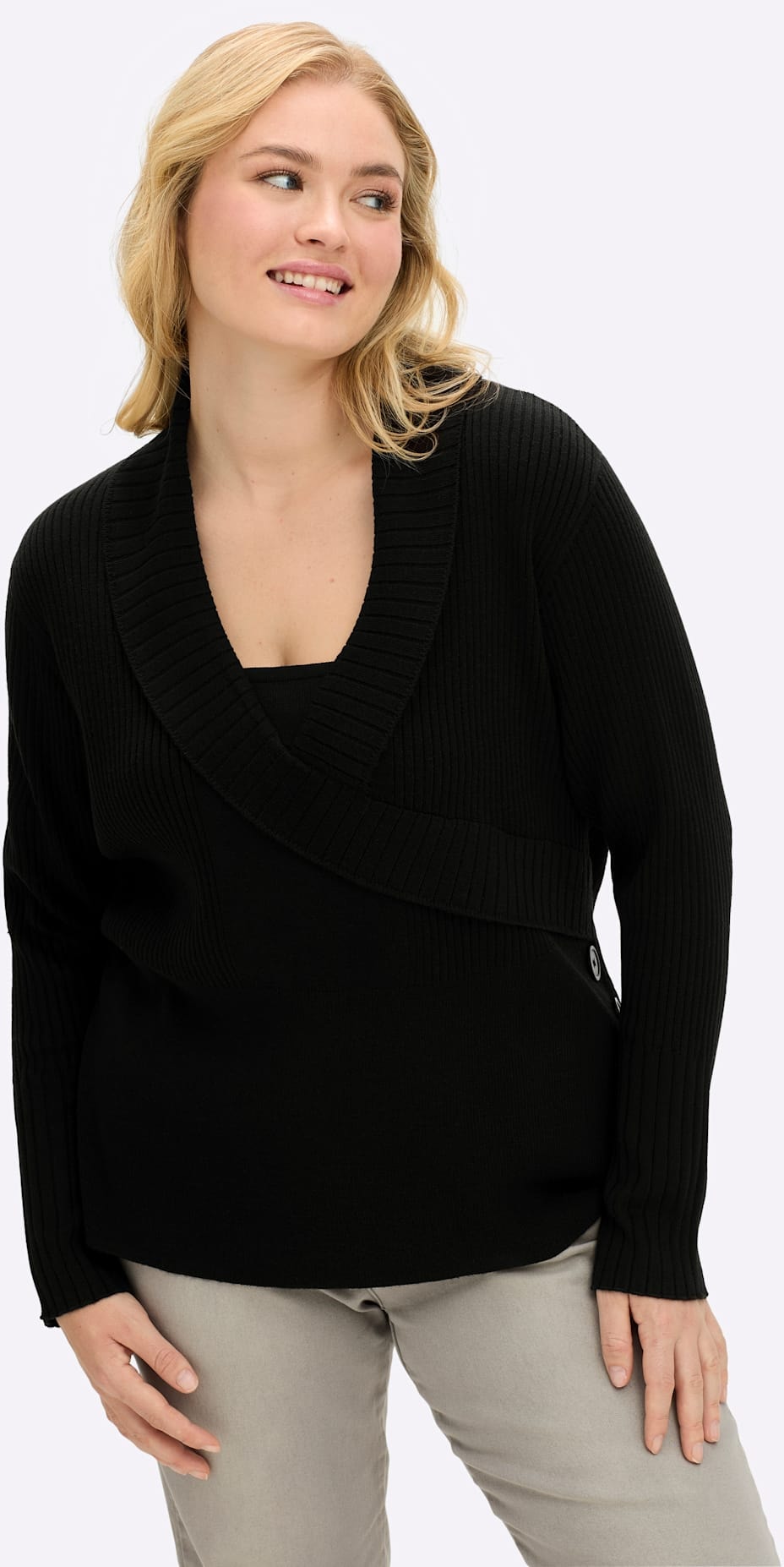 sheego by Joe Browns Strickpullover "Pullover" günstig online kaufen