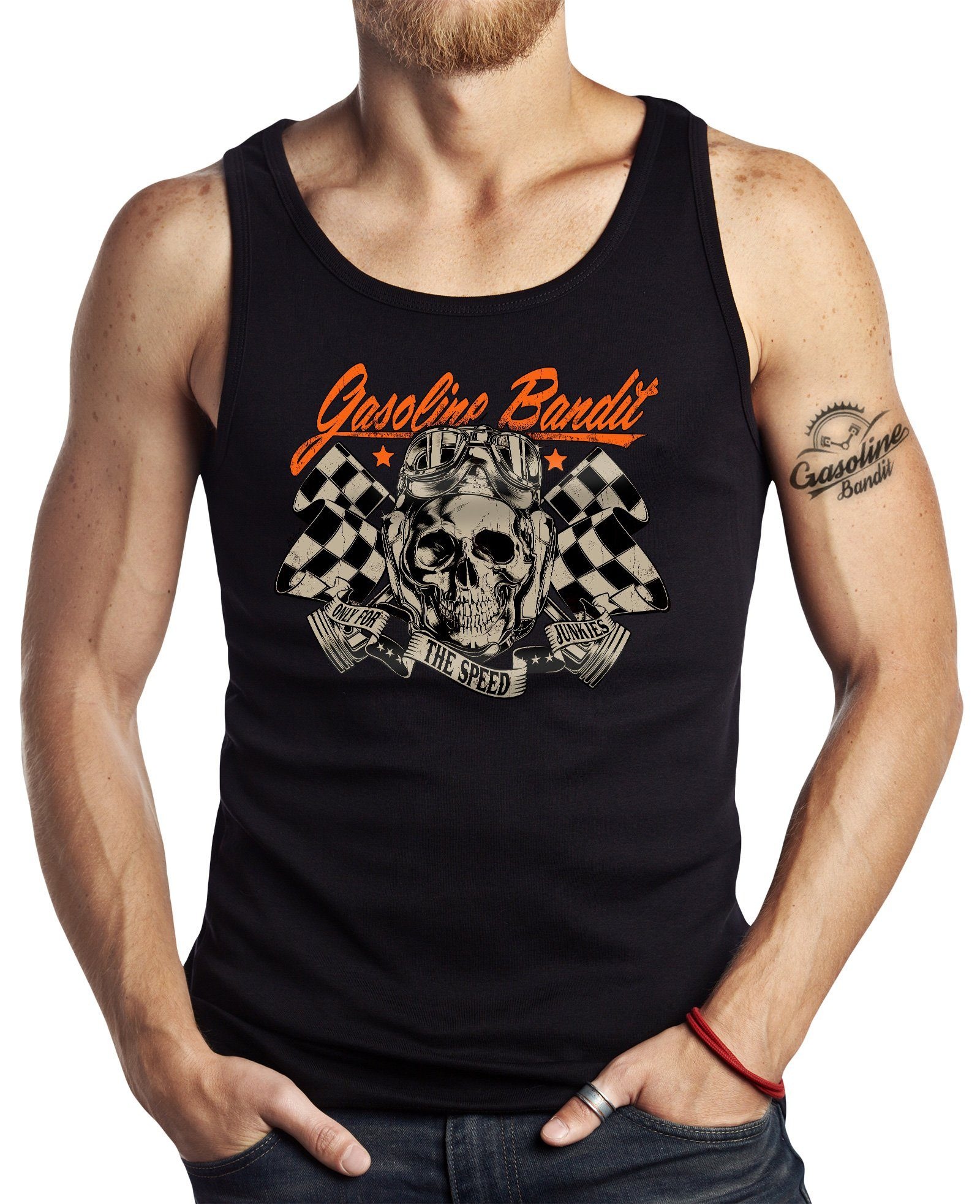 Tank-Top mit coolem Front-Print