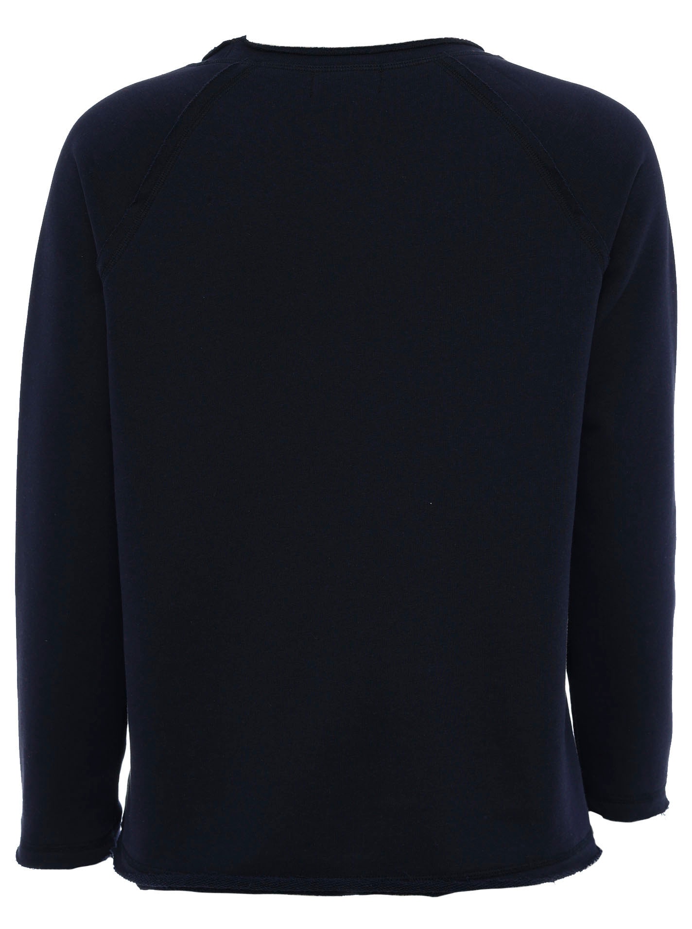 Zwillingsherz Langarmshirt, mit "Ocean Love"-Aufdruck und Used-Look