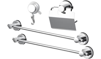 Badaccessoire-Set »HOOKIE System® 4-teilig«, (Set, 4 tlg.), Intelligenter Saughaken,...