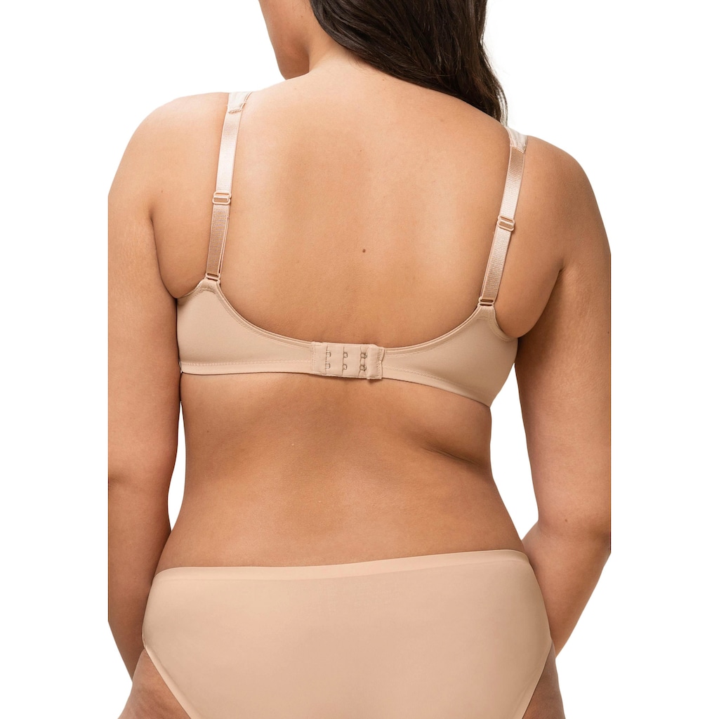 Triumph Bügel-BH »Modern Soft+Cotton W«, Cup B-F, mit dezentem Streifenmuster, Basic Dessous