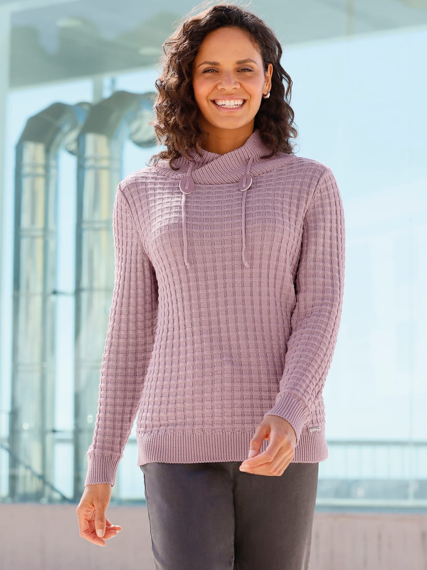 Casual Looks Strickpullover "Langarm-Pullover" günstig online kaufen