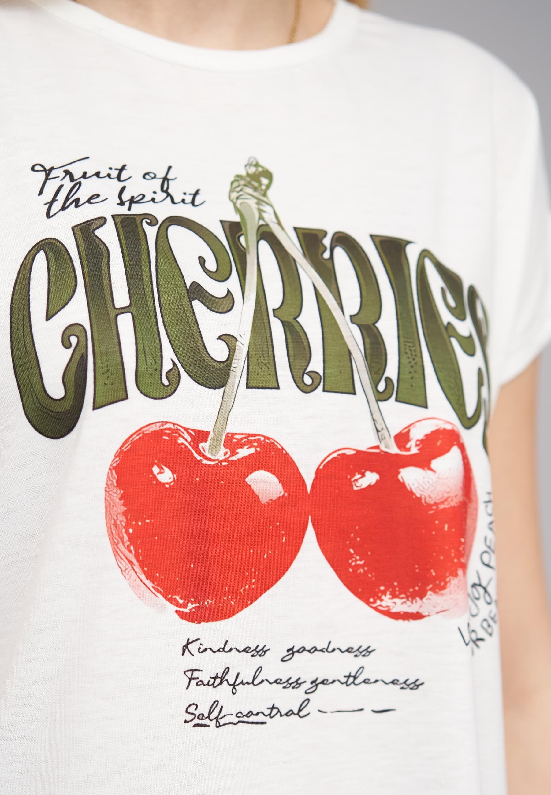 CLOUD 5IVE T-Shirt »CLOUD 5IVE T-Shirt Cherries Print« 1 Stk.