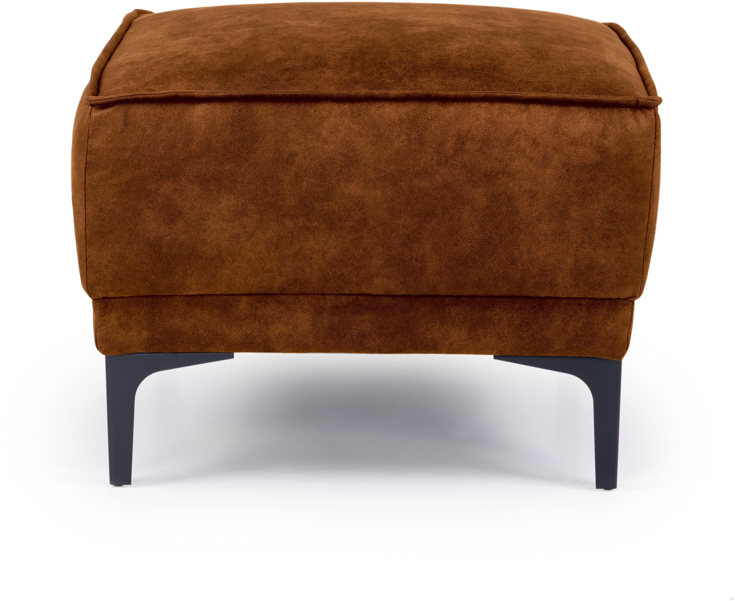 OTTO home Hocker »Oland Luxus-Microfaser Polsterhocker« passend zur Serie OLAND