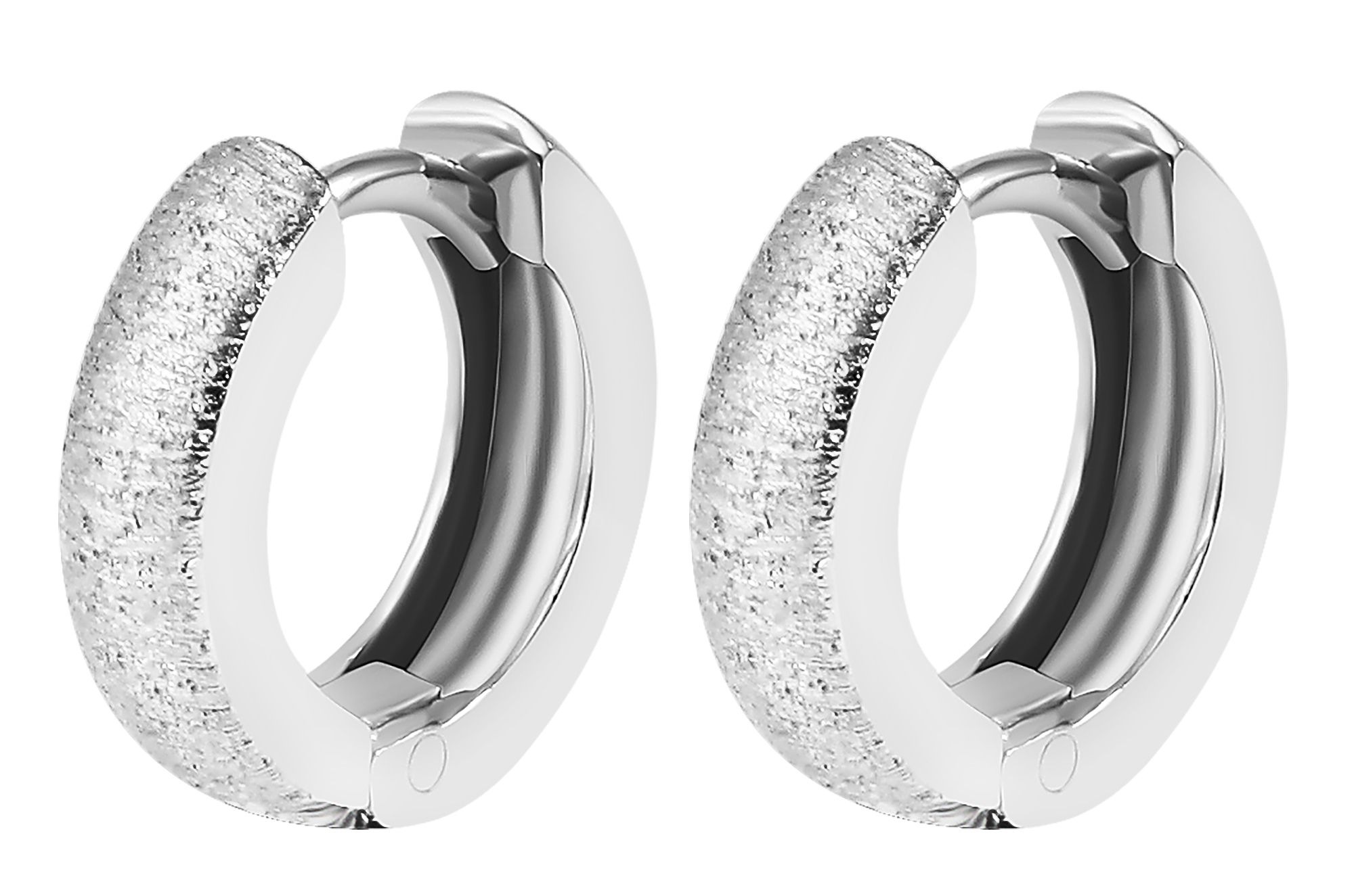Adelia´s Klappcreolen "Ohrringe – Klappcreole aus 925 Silber" Ideal als Geschenk zum Weihnachten
