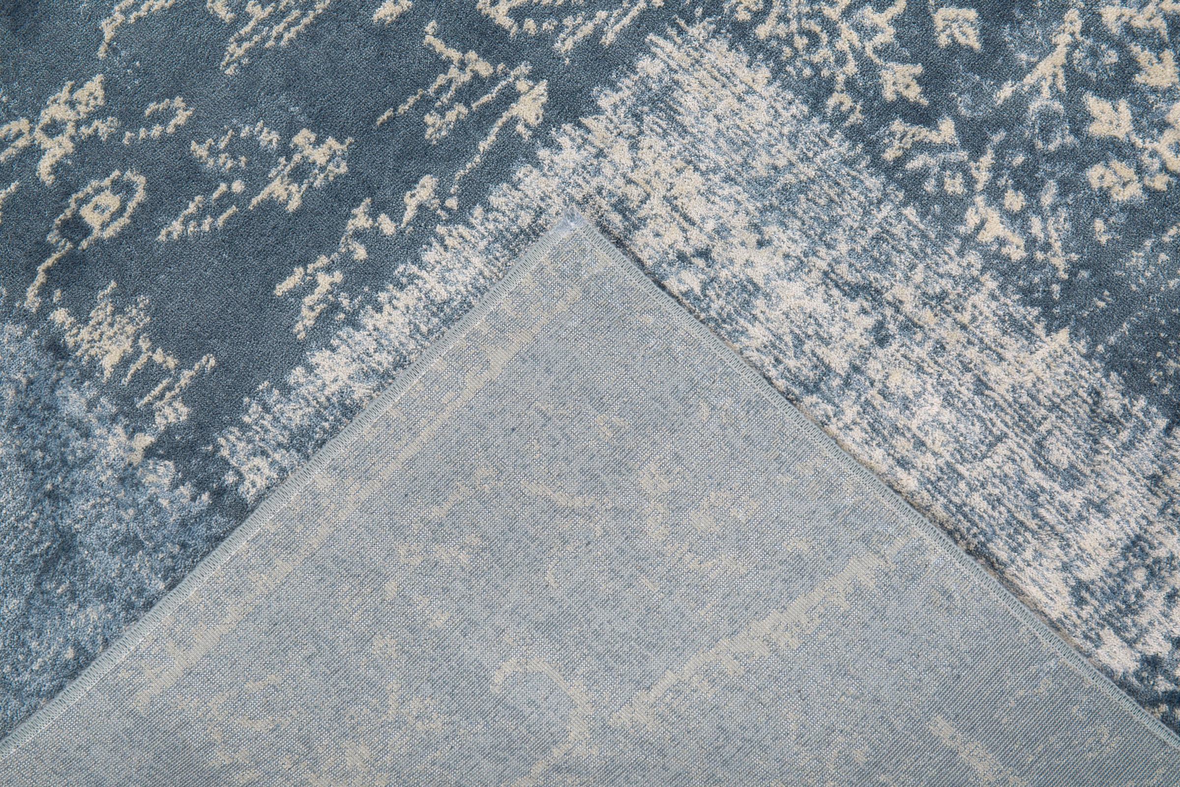 LUXOR living Teppich »Famos 3, Made in Belgium«, rechteckig, 4 mm Höhe, Kurzflor, Patchwork, Vintage Design, Wohnzimmer