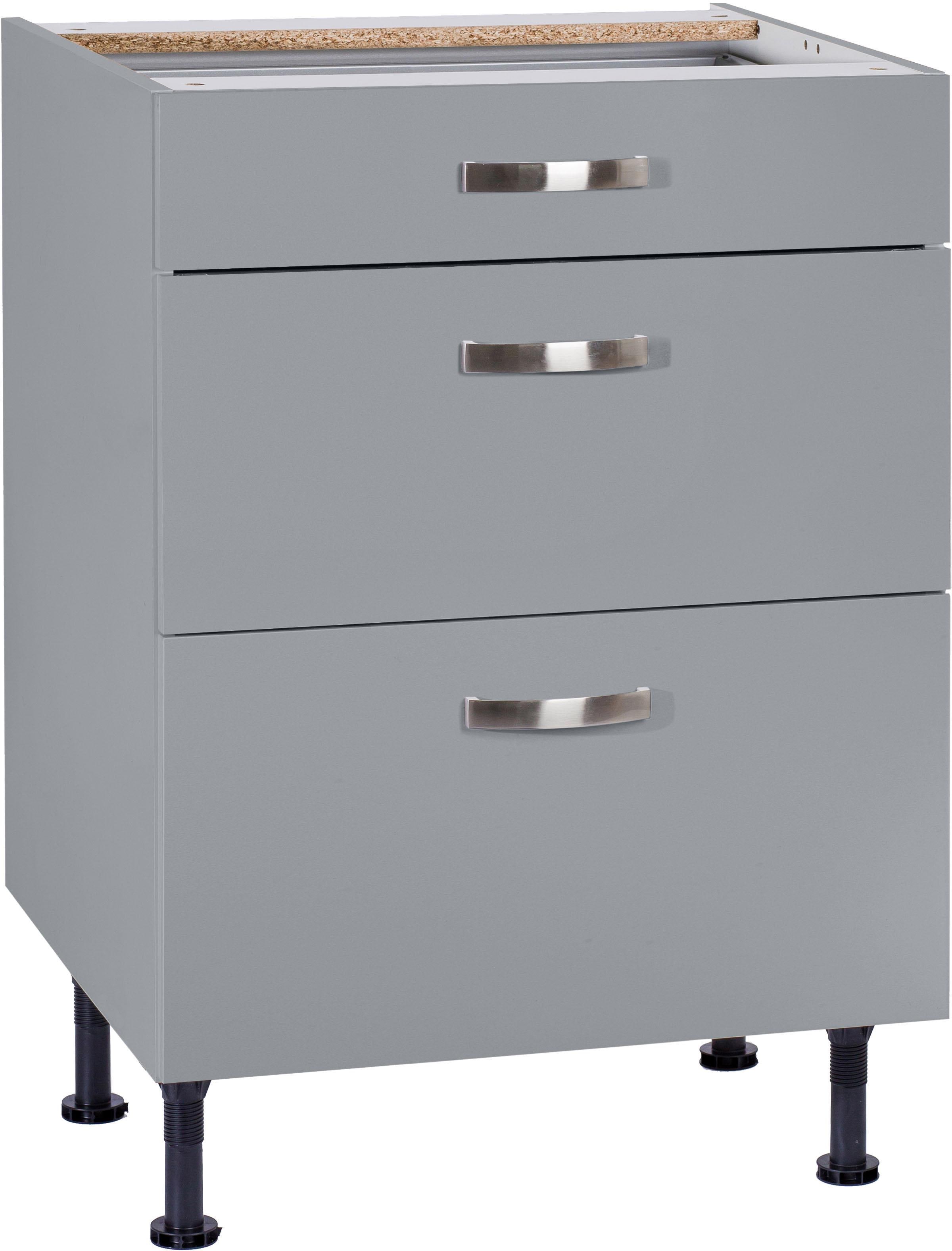 KOCHSTATION Unterschrank "KS-Cara", Breite 60 cm, mit Vollauszügen und Soft günstig online kaufen