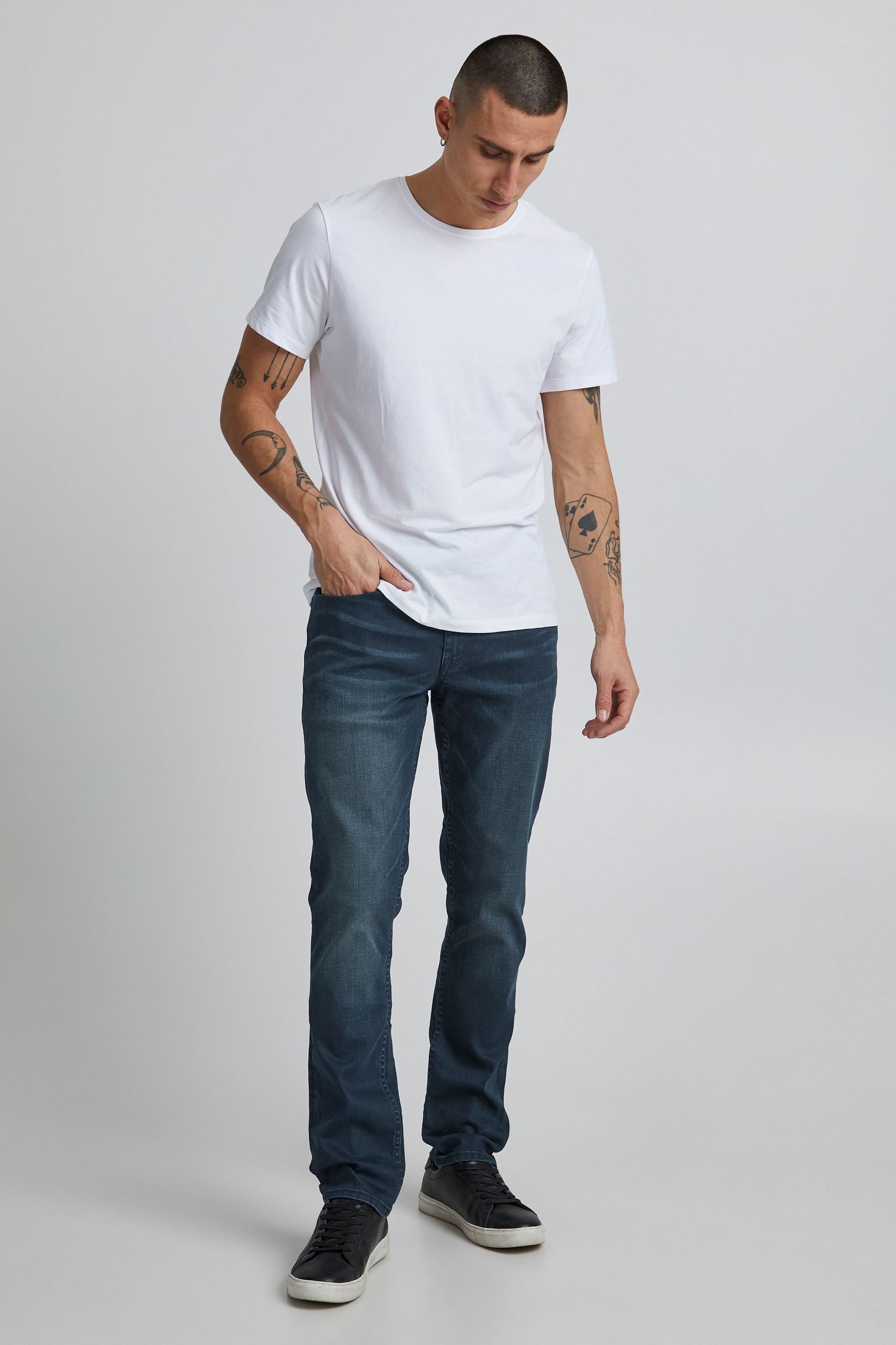Blend BHTwister 5-Pocket Jeans Dunkelblau 34/30 4