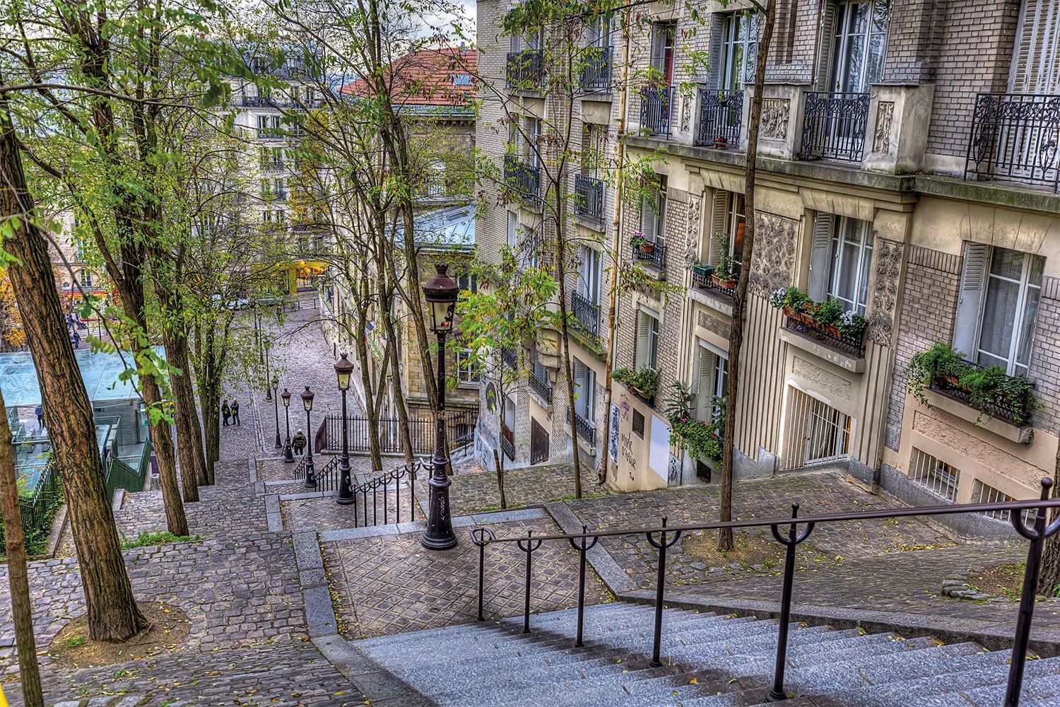 Papermoon Fototapete "Montmartre in Paris" glatt