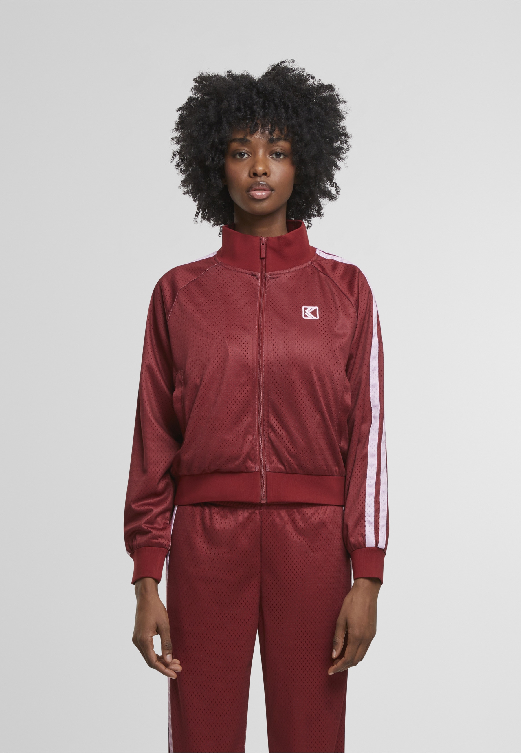 Karl Kani Trainingsjacke »Karl Kani Og Mesh Trackjacket« 1 Stk. tlg. ohne Kapuze