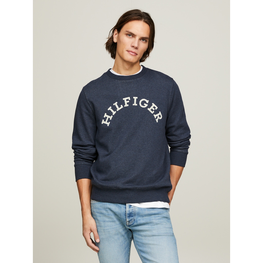 Tommy Hilfiger Sweatshirt »HILFIGER ARCHED HTR SWEATSHIRT«