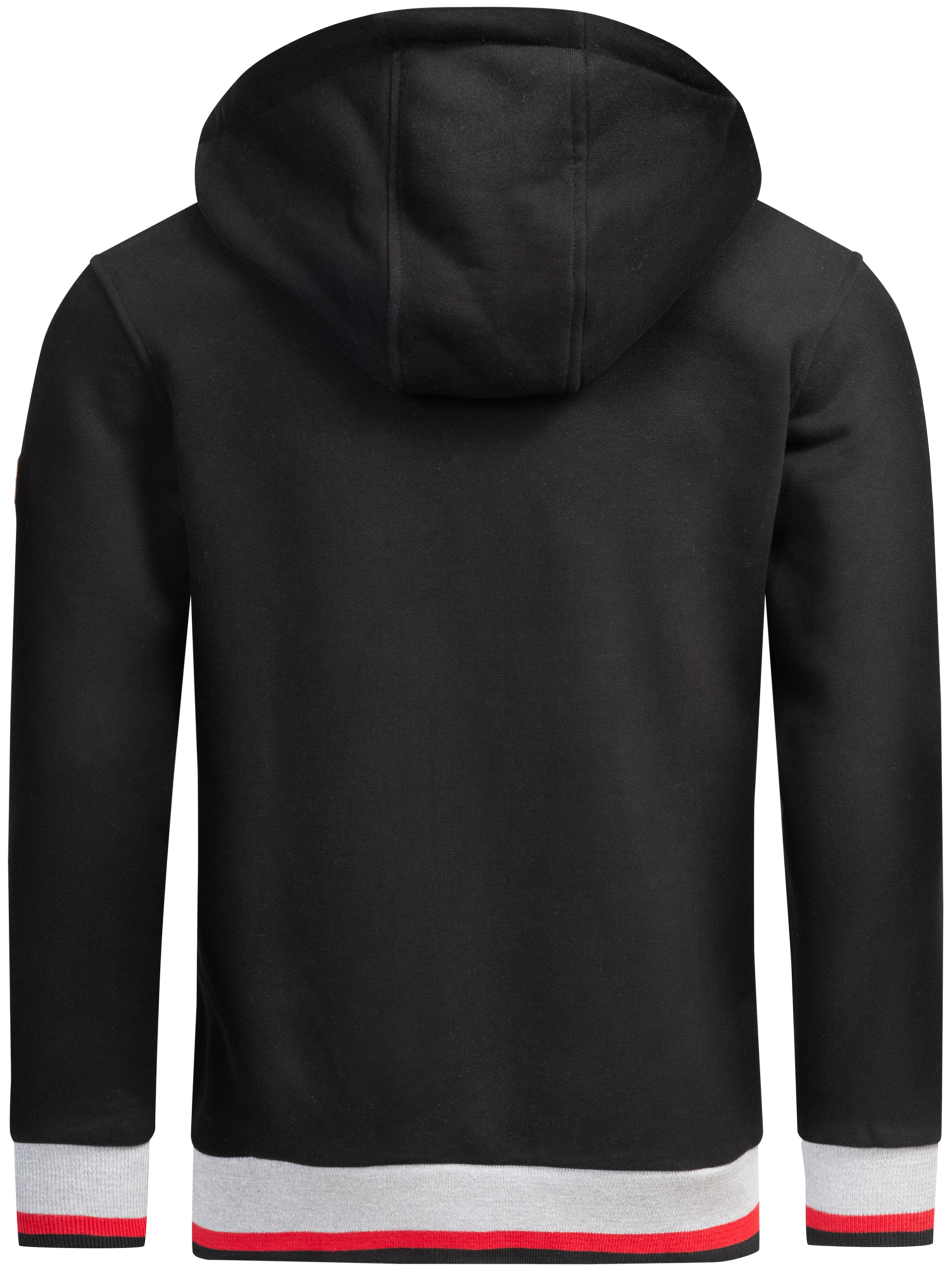 Alessandro Salvarini Sweatjacke »ASRevellio«, mit großer Kapuze