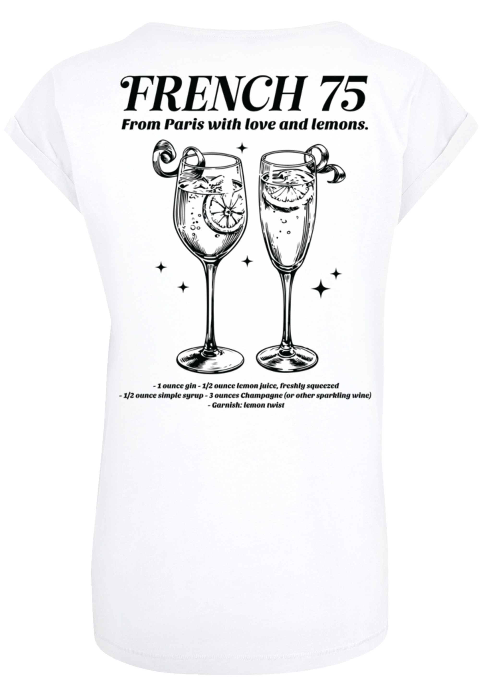F4NT4STIC T-Shirt »French 75 From Paris With Love«, Premium Qualität