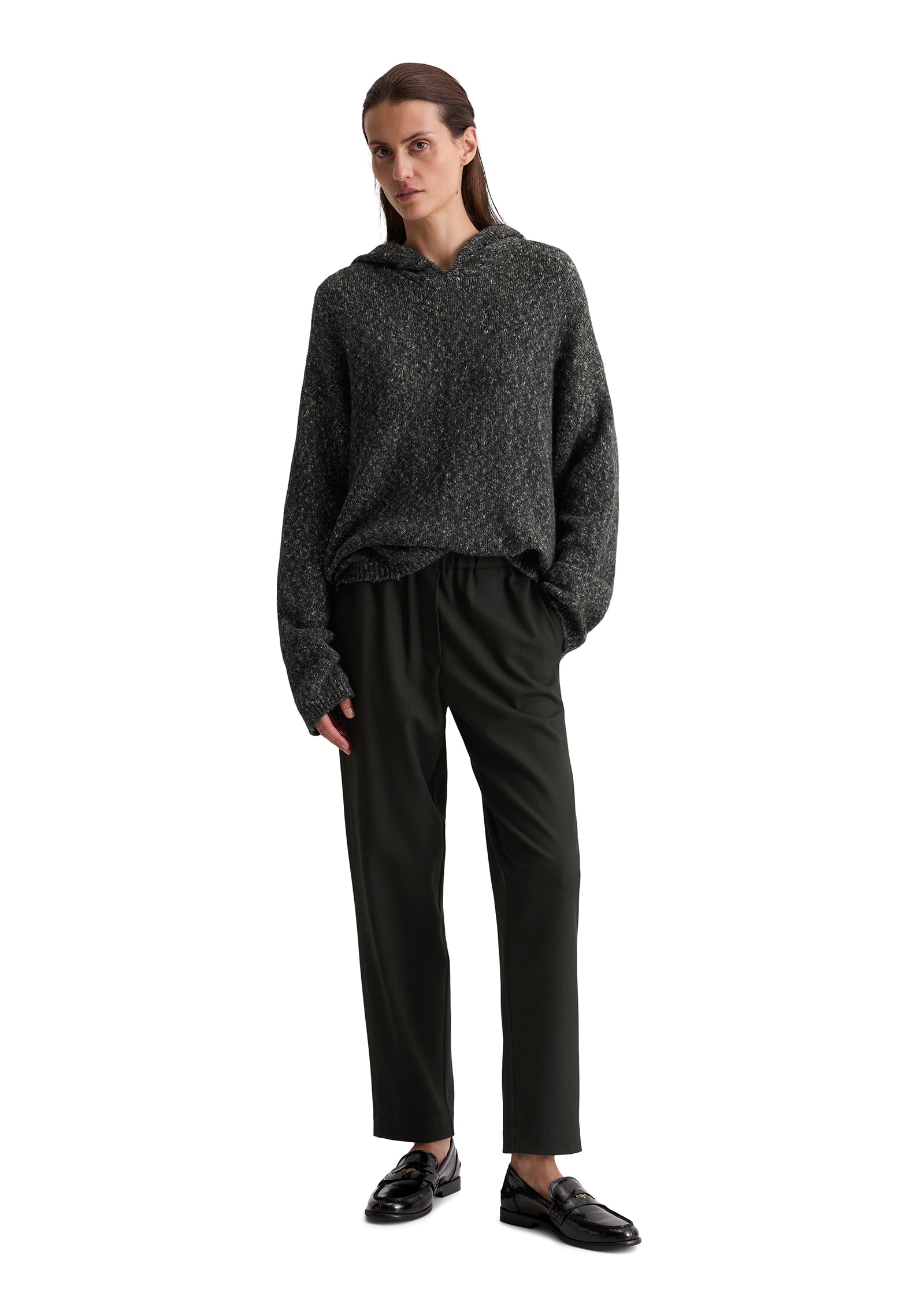 Marc O'Polo Strickpullover »aus Bio-Baumwolle-Alpaka-Schurwolle-Mix«