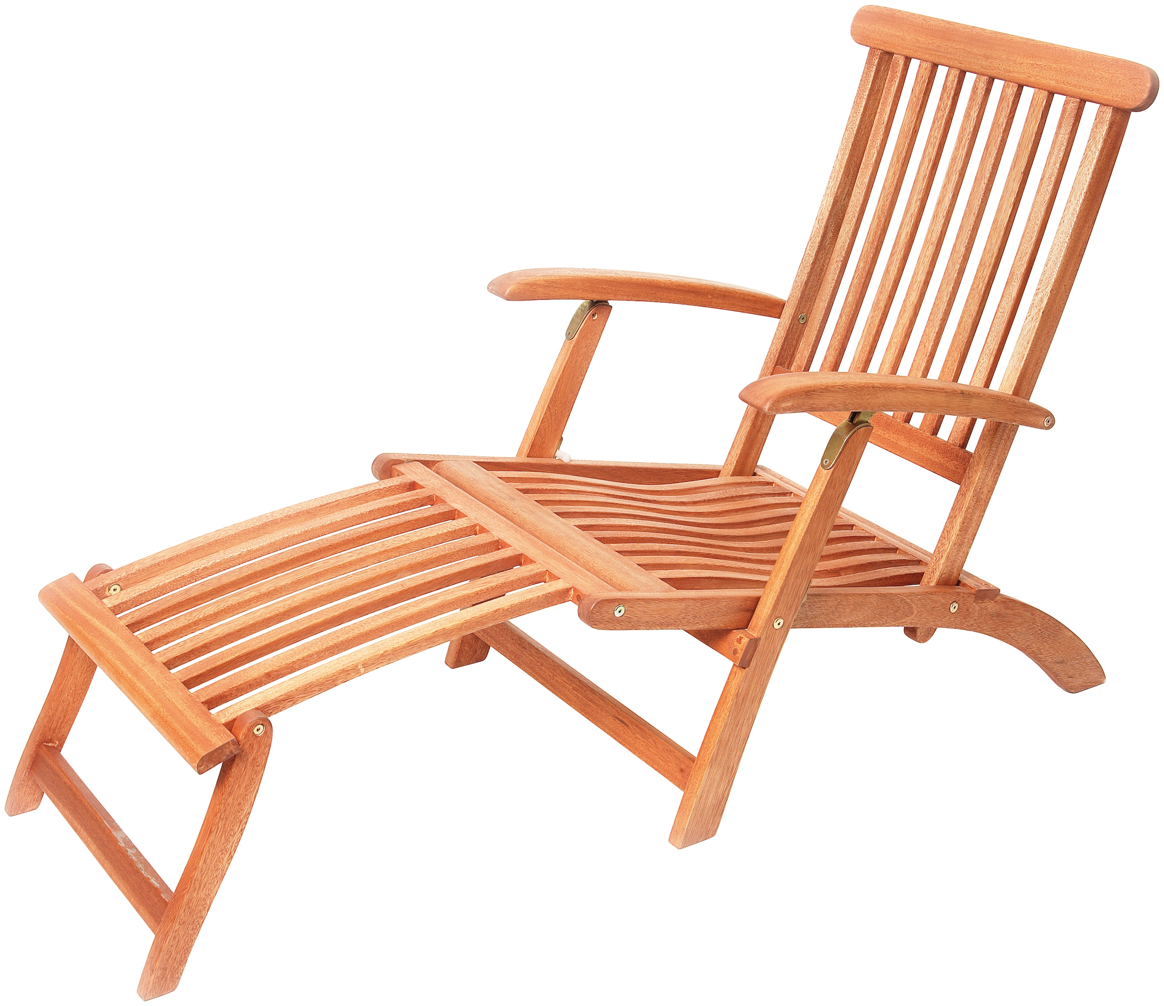 MERXX Gartensessel "Deck Chair" 1 Stk. tlg. Eukalyptusholz, verstellbar, kl günstig online kaufen