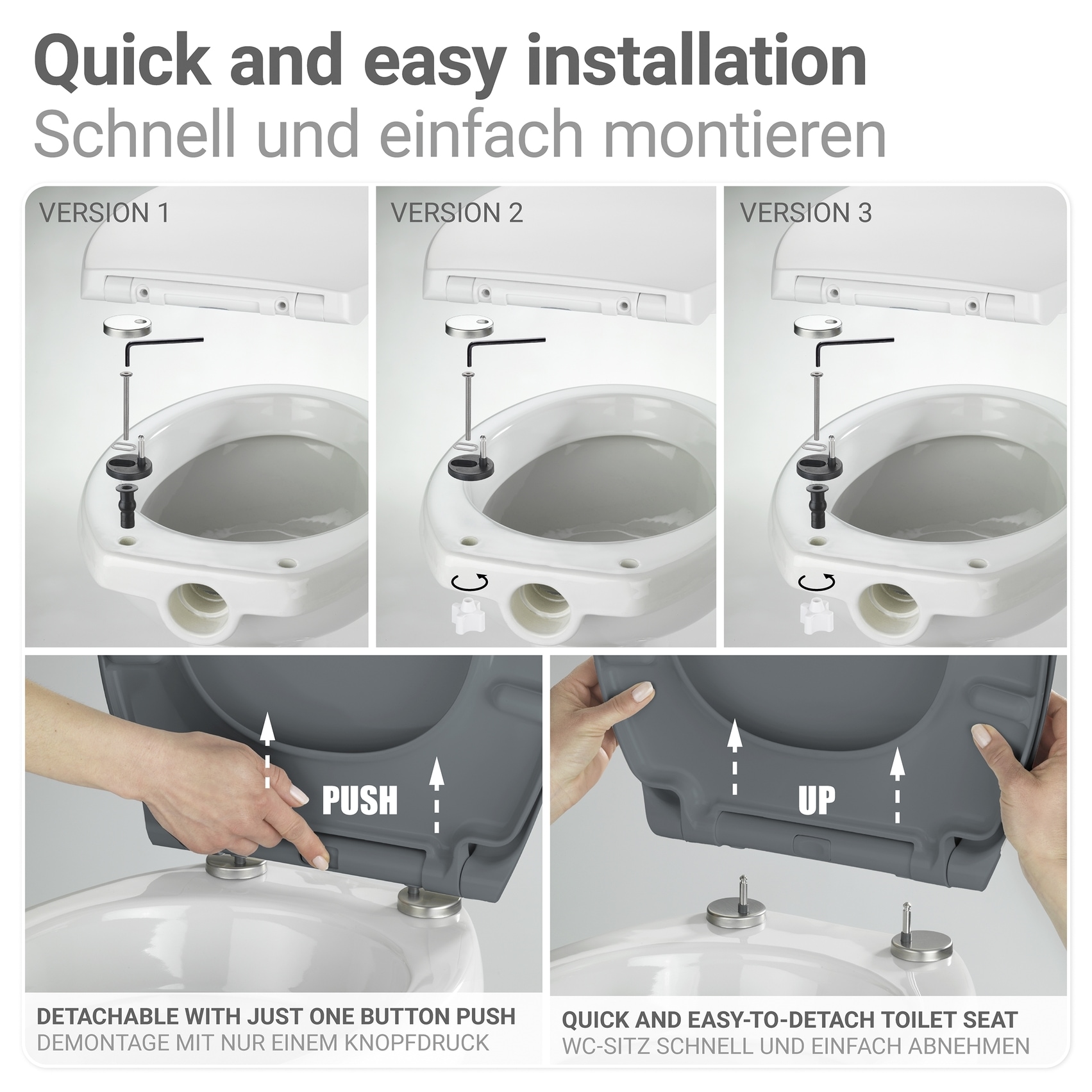 WENKO WC-Sitz »Ostuni«